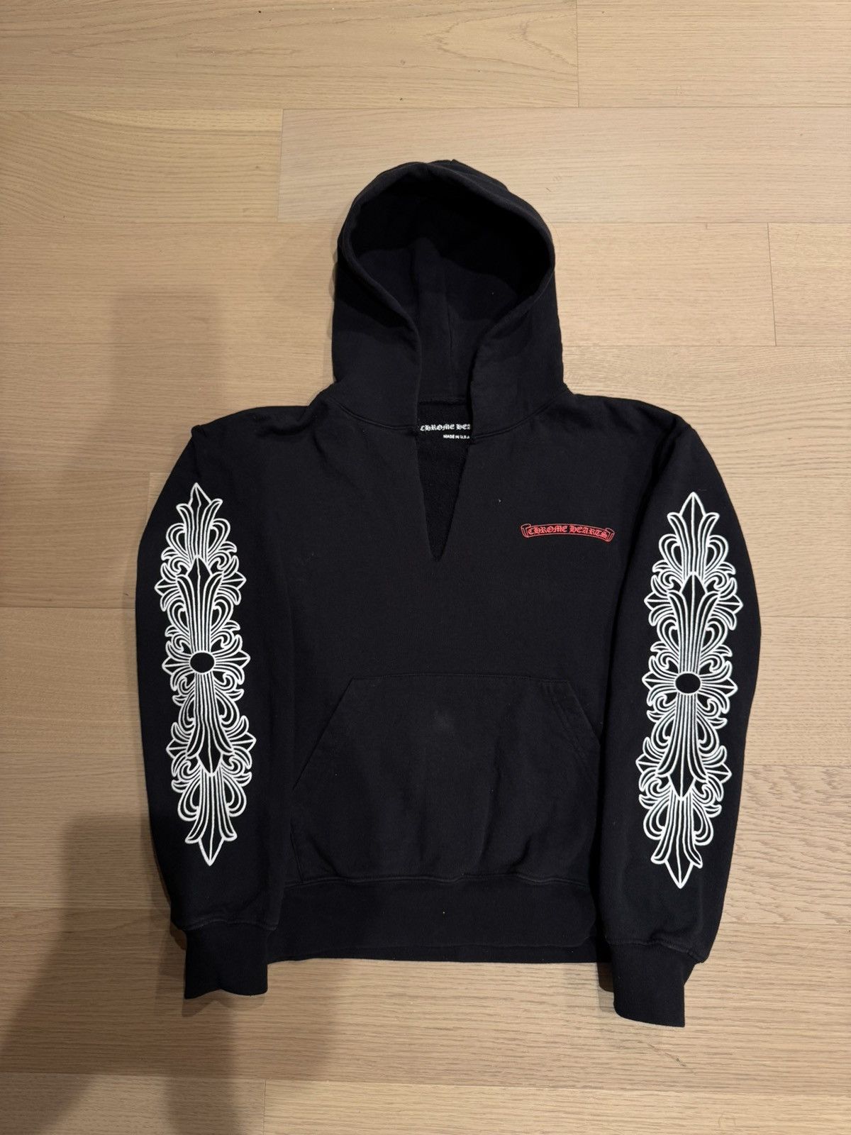 Chrome Hearts Chrome hearts chomper hoodie Size US S / EU 44-46 / 1 - 2 Thumbnail