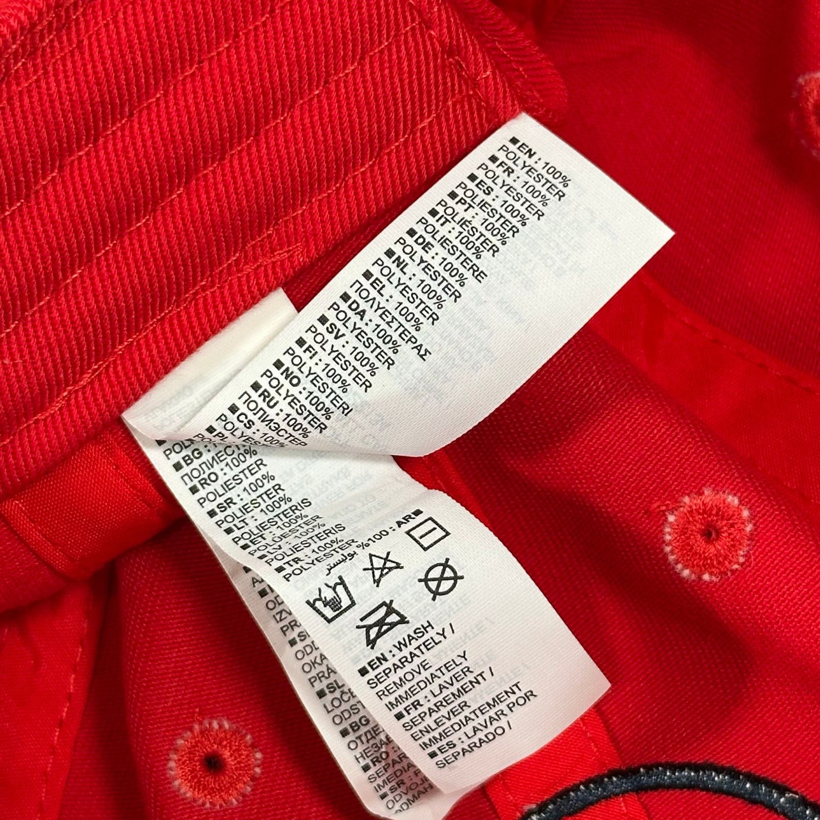 Converse Converse Tipoff Baseball Cap Red Hat Size ONE SIZE - 6 Thumbnail