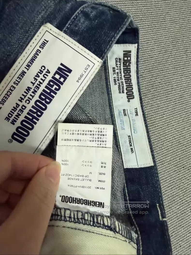 Neighborhood Neighborhood Size M Ripped and Aged Denim Jeans Size US 27 - 7 Thumbnail
