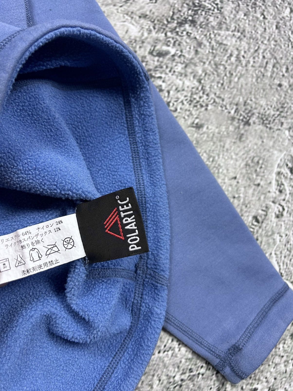 Arc'teryx × Vintage Arc’teryx fleece halfzip sweatshirt blue Size M / US 6-8 / IT 42-44 - 6 Thumbnail