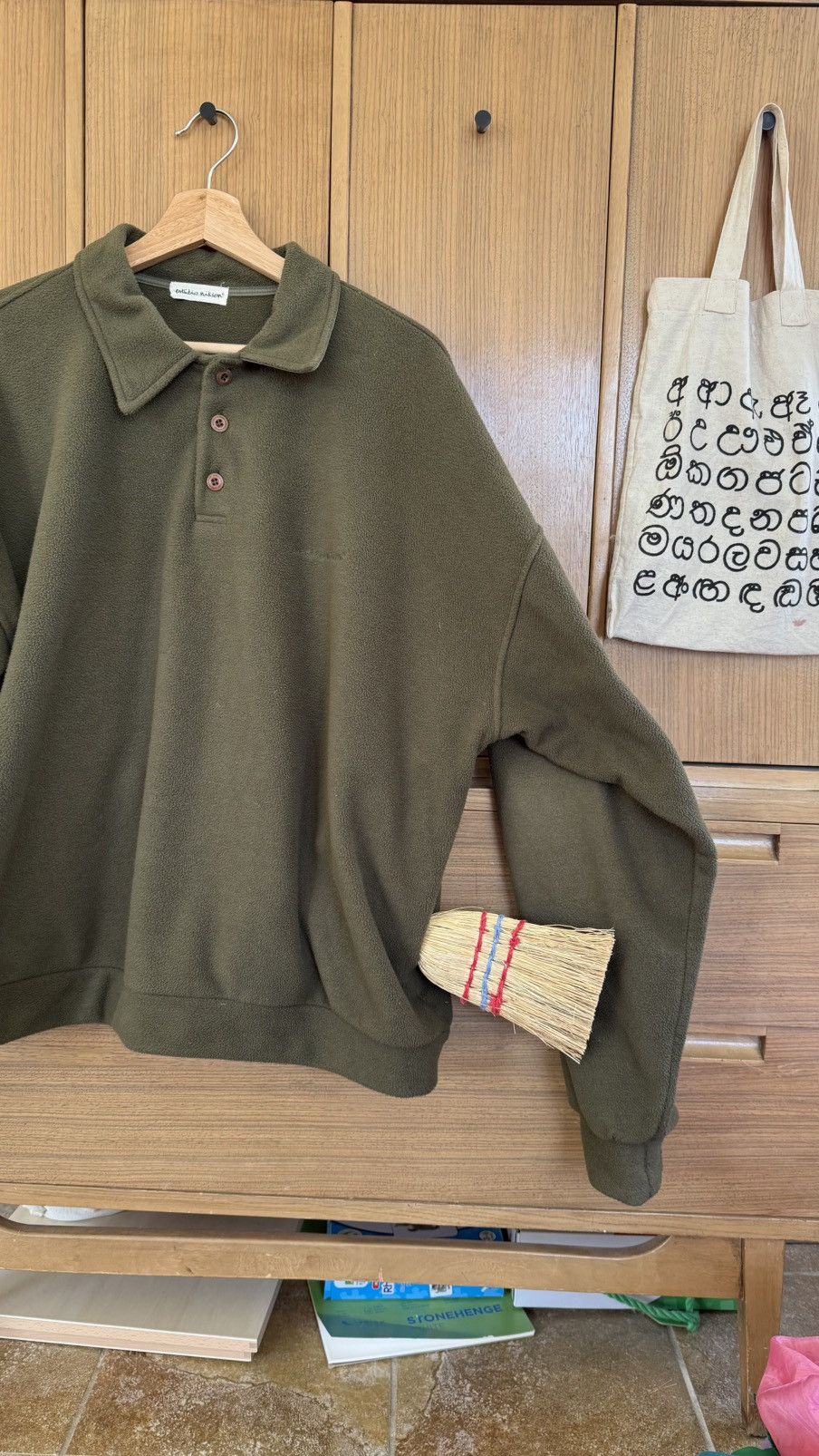 Other Estudio Niksen Fleece Polo Sweater Size US M / EU 48-50 / 2 - 3 Thumbnail