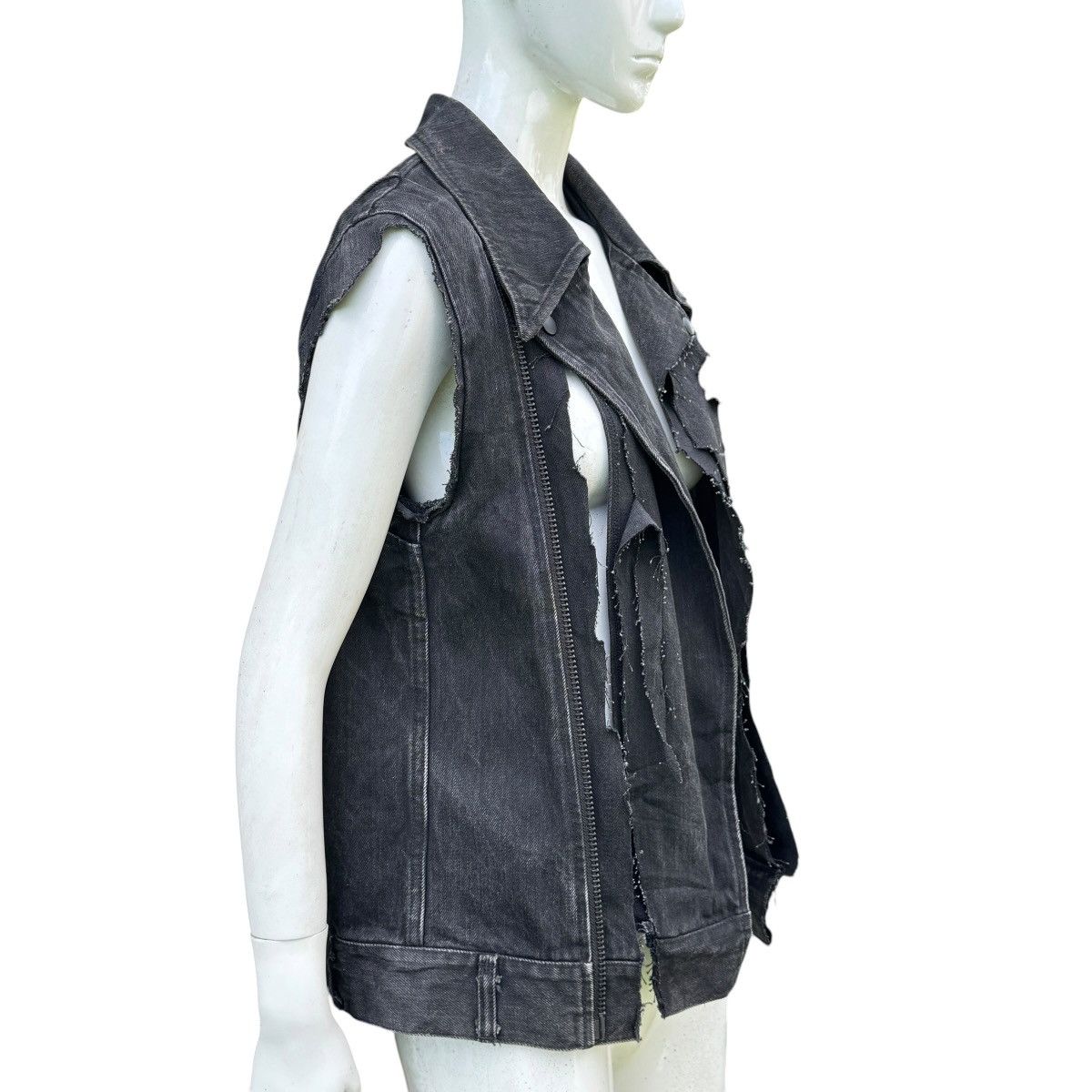 RUDE GALLERY Vintage Rude Gallery Black Distressed Thrashed Punk Bikers Size US M / EU 48-50 / 2 - 2 Thumbnail
