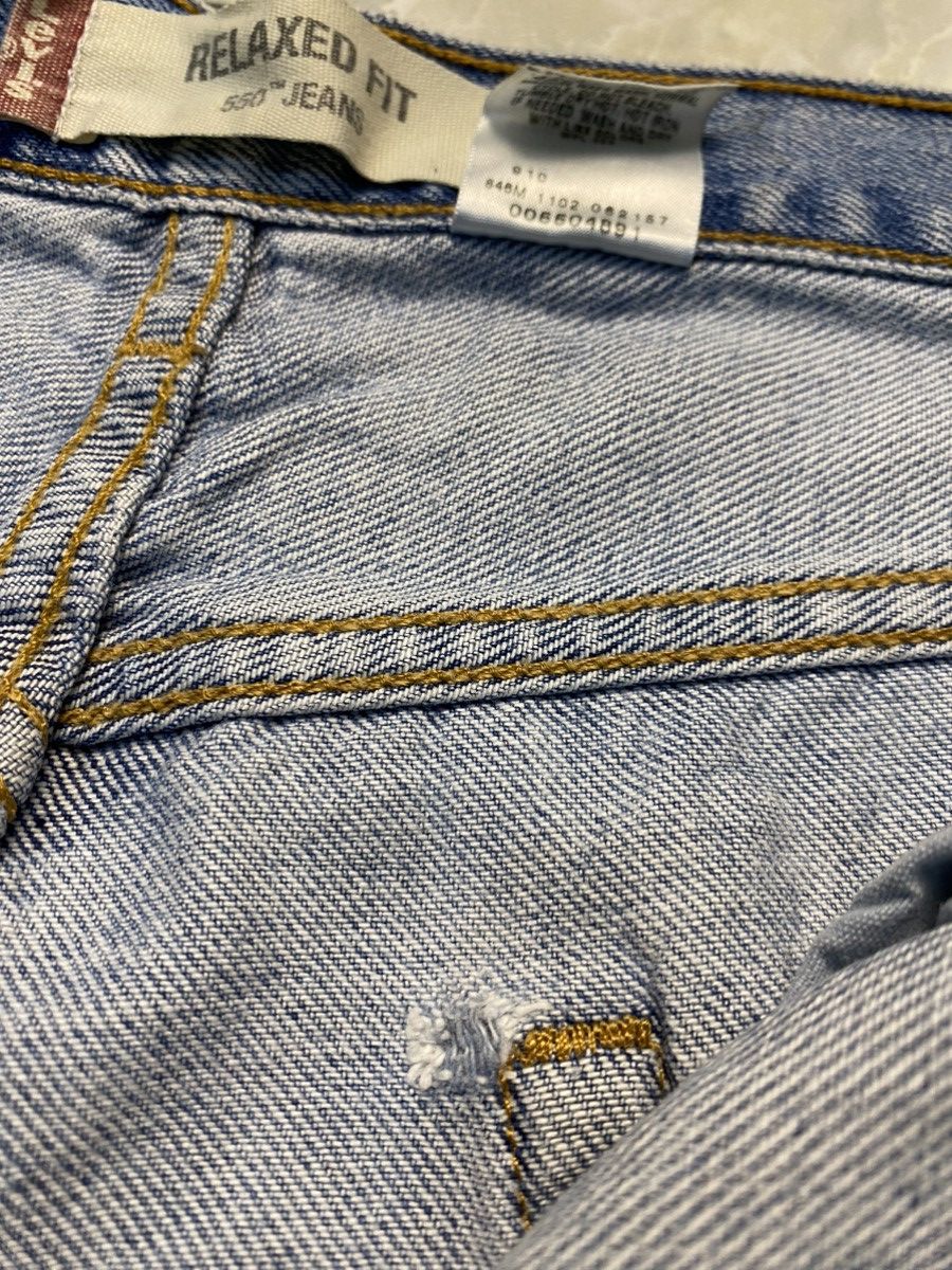 Levi's Vintage Levi’s 550 Relaxed Fit Blue Denim Pants single r Size US 34 / EU 50 - 12 Thumbnail