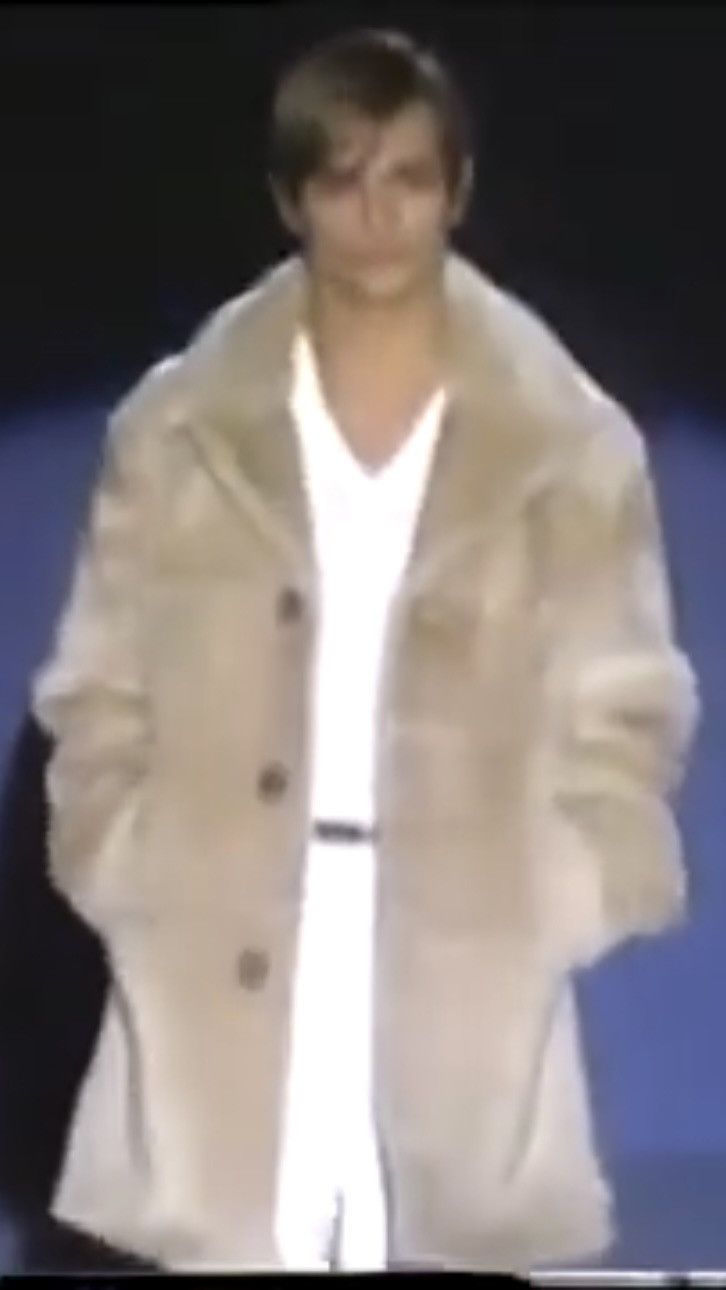 Gucci Gucci Tom Ford FW1996 Oversized Heavy Shearling Leather Coat Size US M / EU 48-50 / 2 - 10 Thumbnail