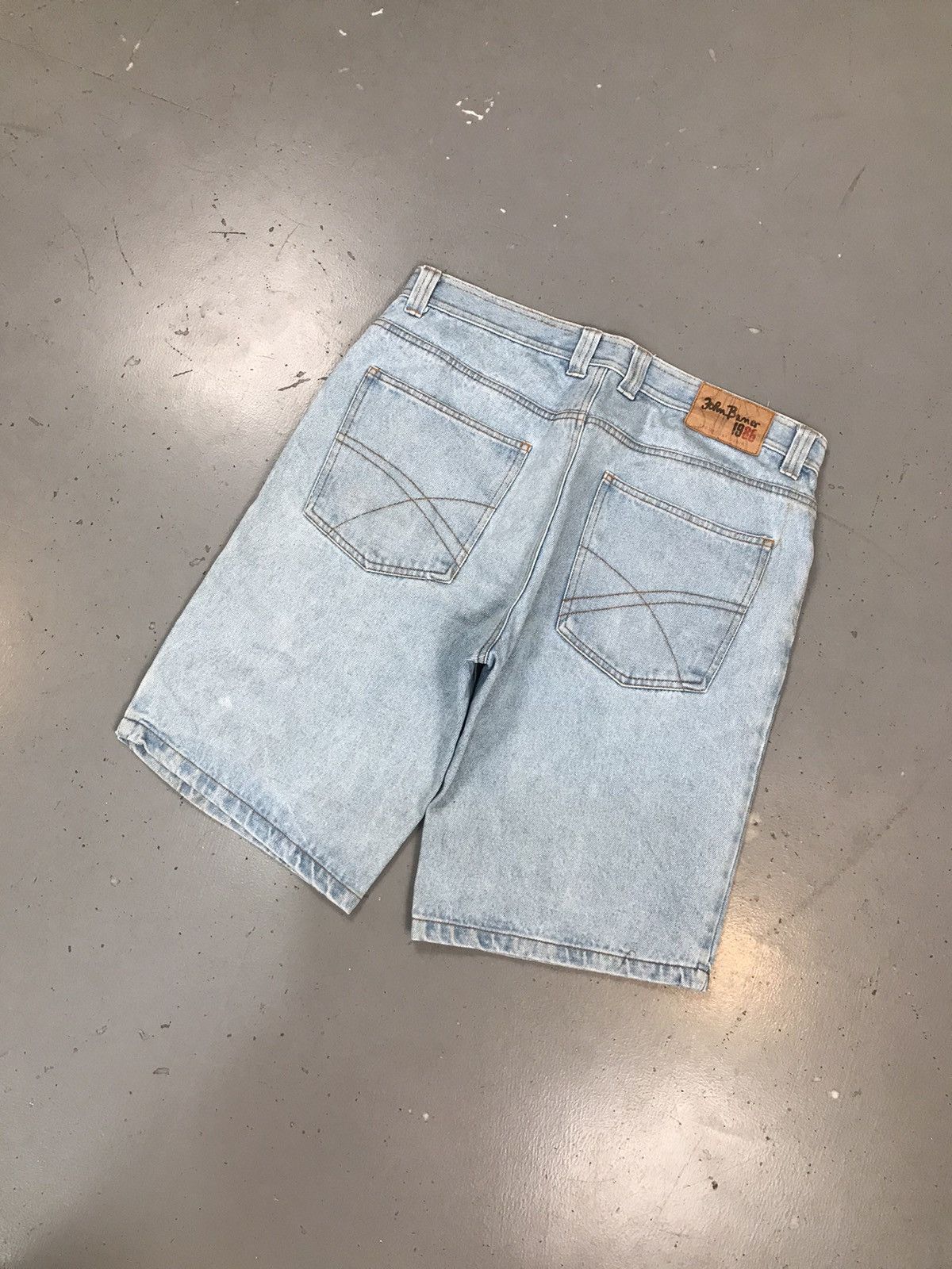 JNCO × Southpole × Vintage Vintage earn baner skater denim jort Size US 34 / EU 50 - 7 Thumbnail