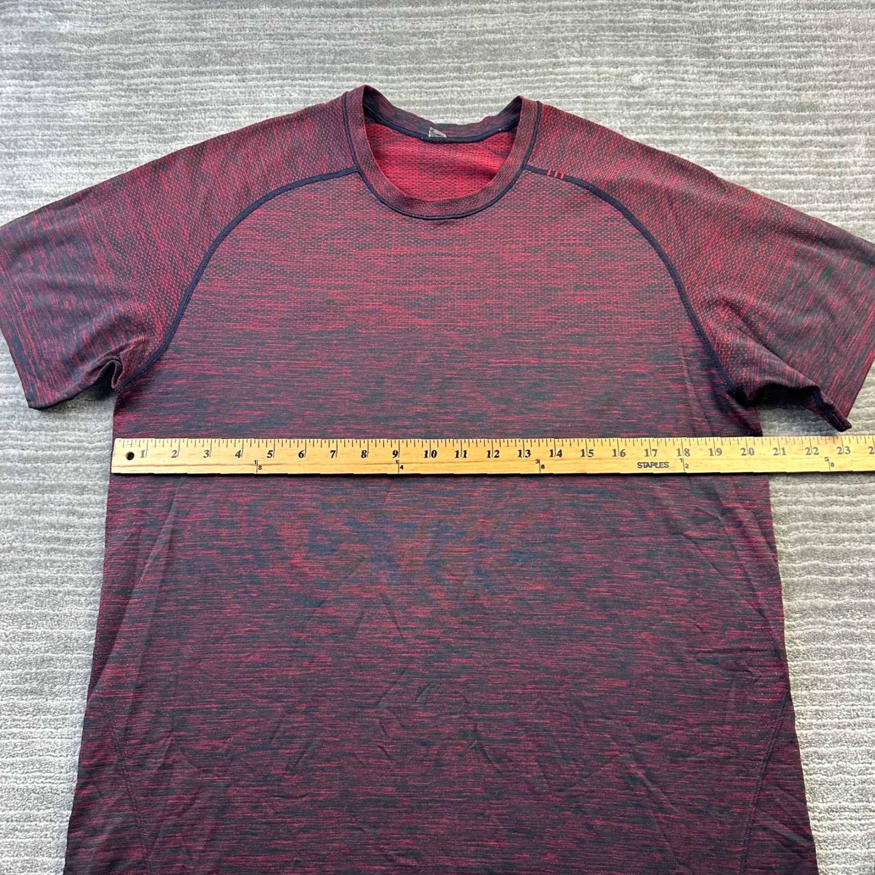 Lululemon Lululemon Shirt Mens L Red Metal Vent Tech Short Sleeve Gym Breathable Quick Dry Lightweight Athletic Conference Size US L / EU 52-54 / 3 - 6 Thumbnail