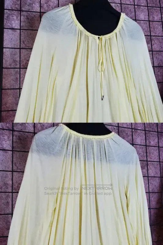 Burberry Burberry Summer Yellow Long Sleeve Knit Blouse. Size M / US 6-8 / IT 42-44 - 4 Thumbnail