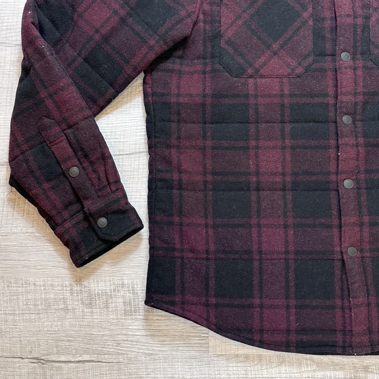 Michael Kors Michael Kors Shirt Jacket Men’s XL Buffalo Plaid Check Wool Size US XL / EU 56 / 4 - 4 Thumbnail