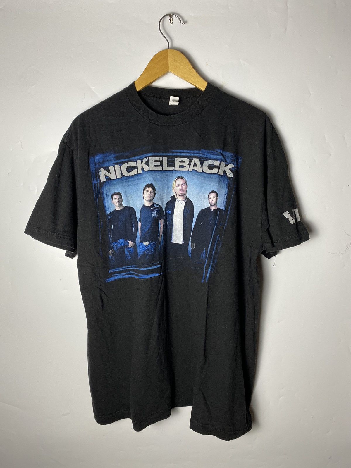 Vintage band tees nickelback Grailed