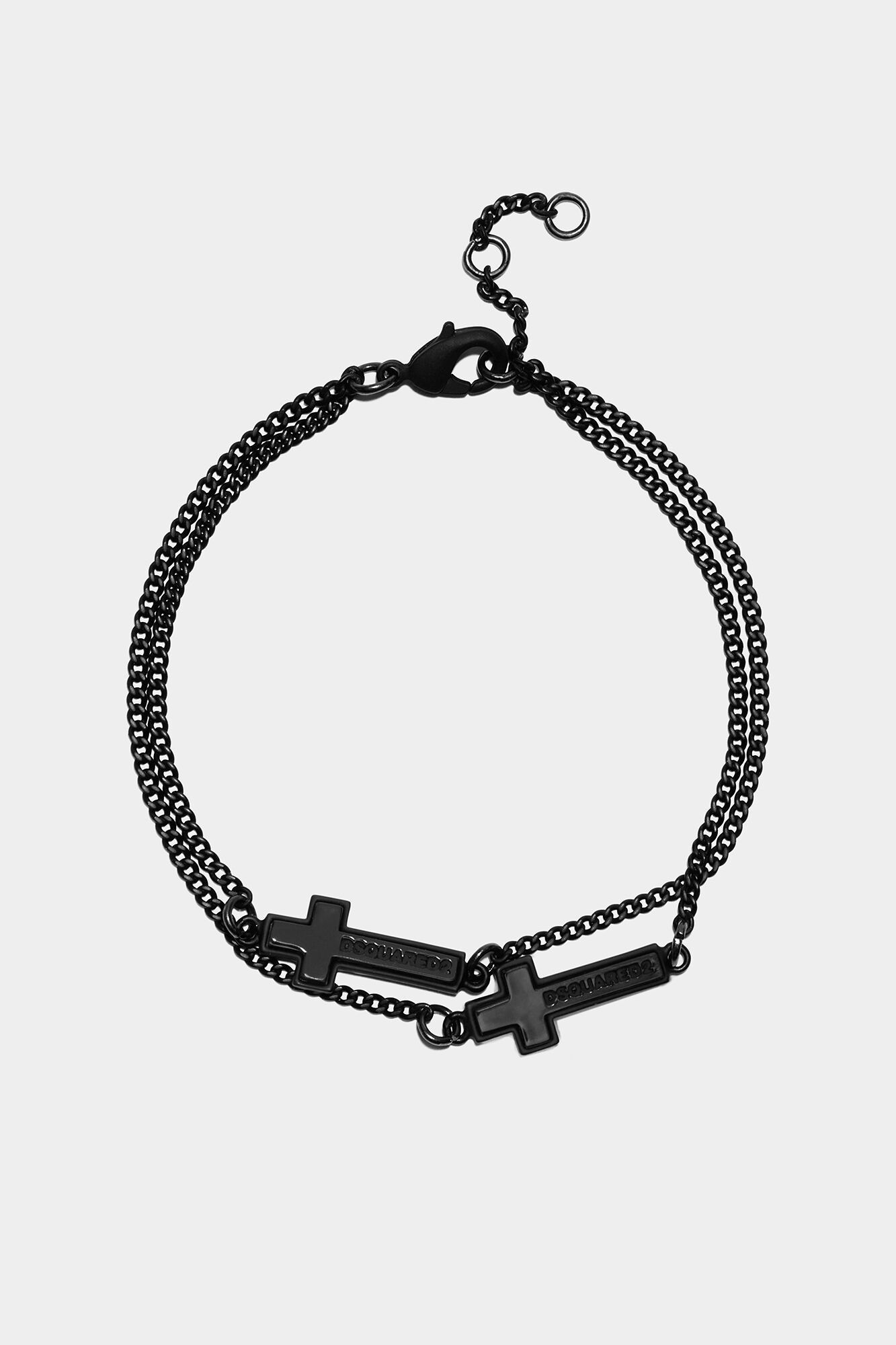 Dsquared2 Double Cross Jesus Bracelet - Size Small 18-21cm Size ONE SIZE - 1 Thumbnail