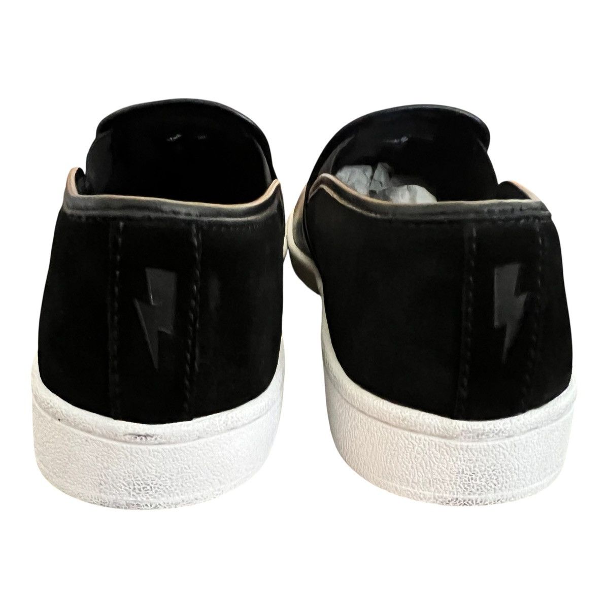 Neil Barrett Neil Barrett Lightning Bolt Leather Sneakers EU 38 Size US 8 / IT 38 - 4 Thumbnail