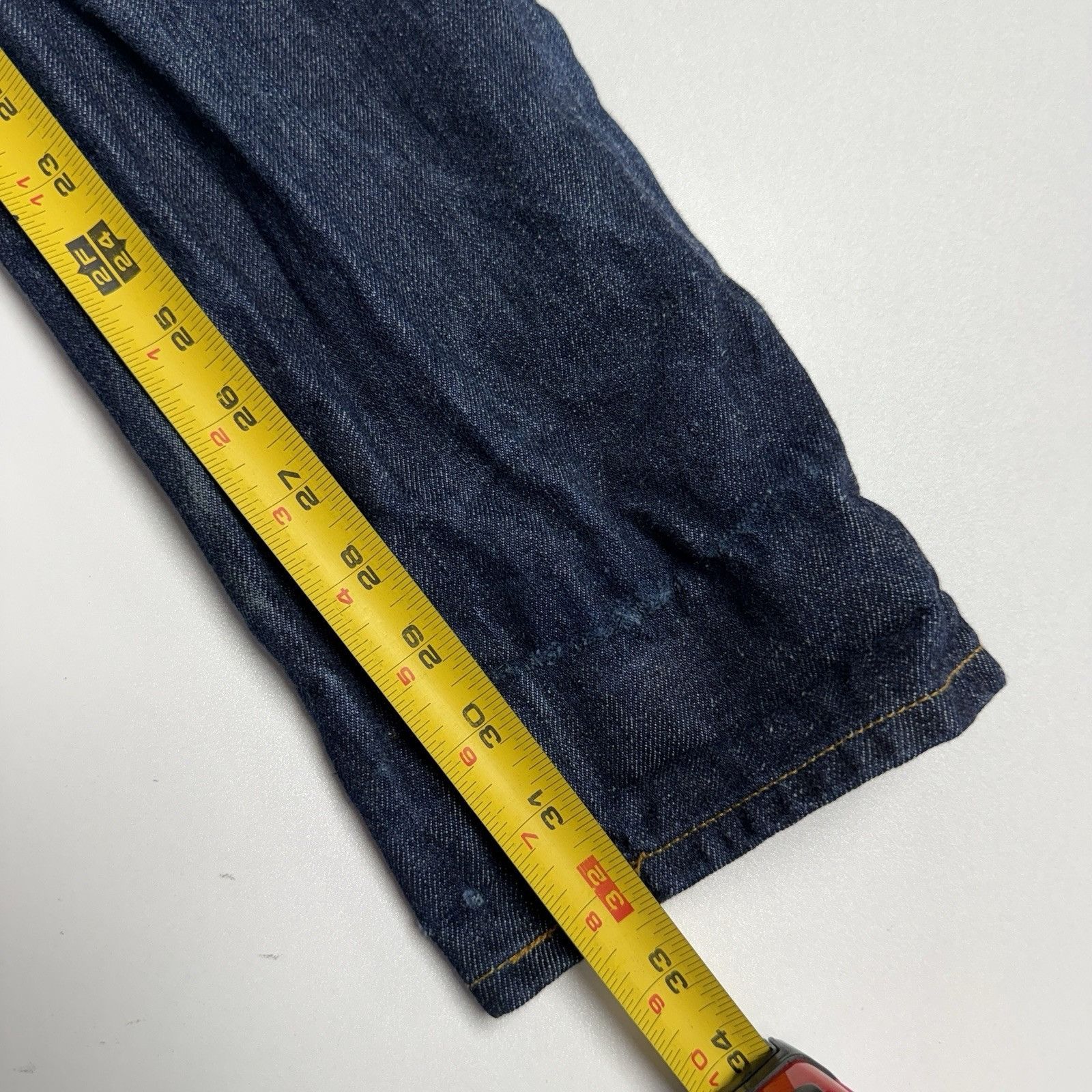 Levi's Levi's Made & Crafted Raw Denim Thumbtack Jeans Mens 34 Dark Size US 34 / EU 50 - 14 Thumbnail