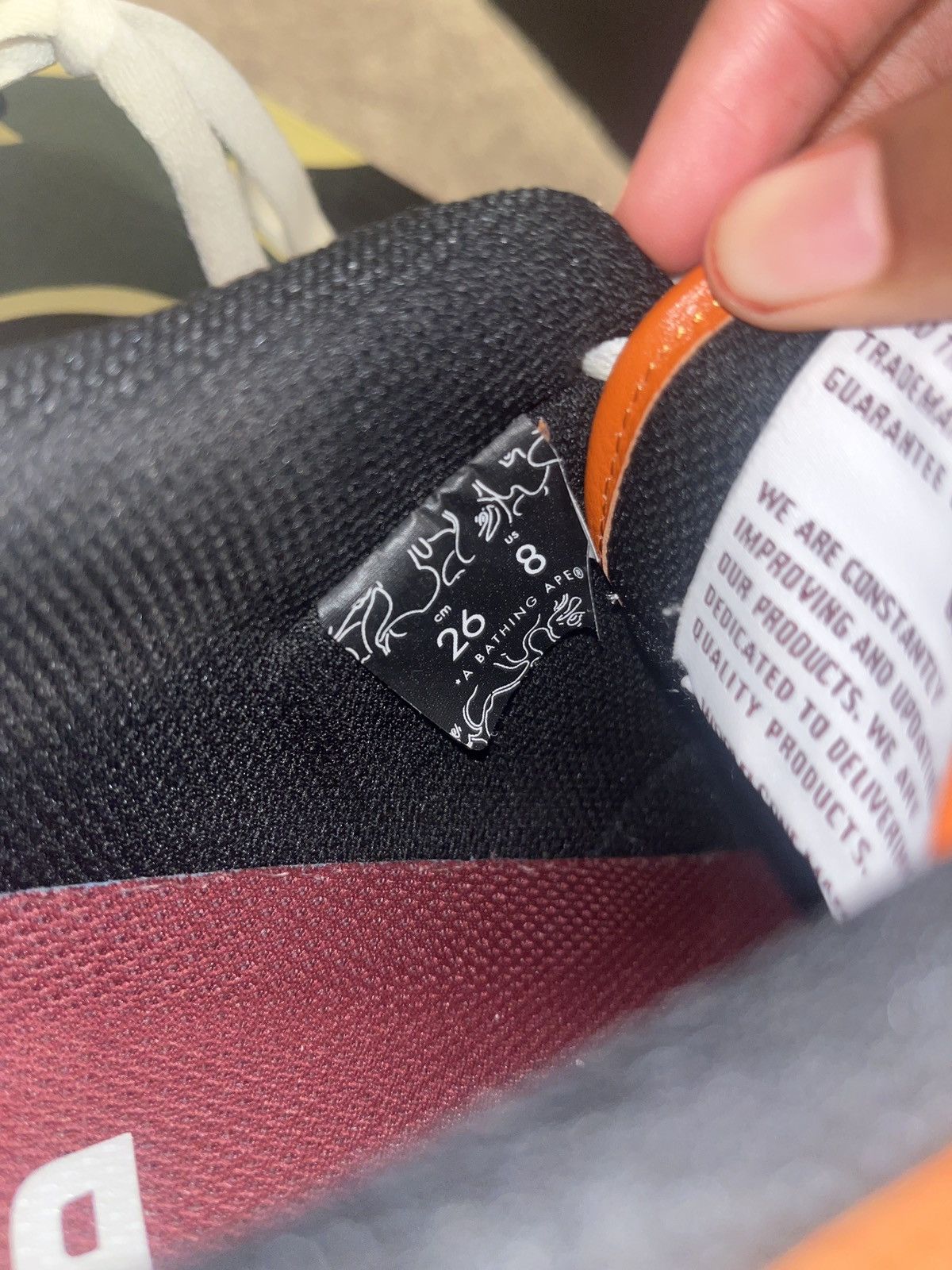 Bape SK8 STA #2 M1 Size US 8 / EU 41 - 6 Thumbnail