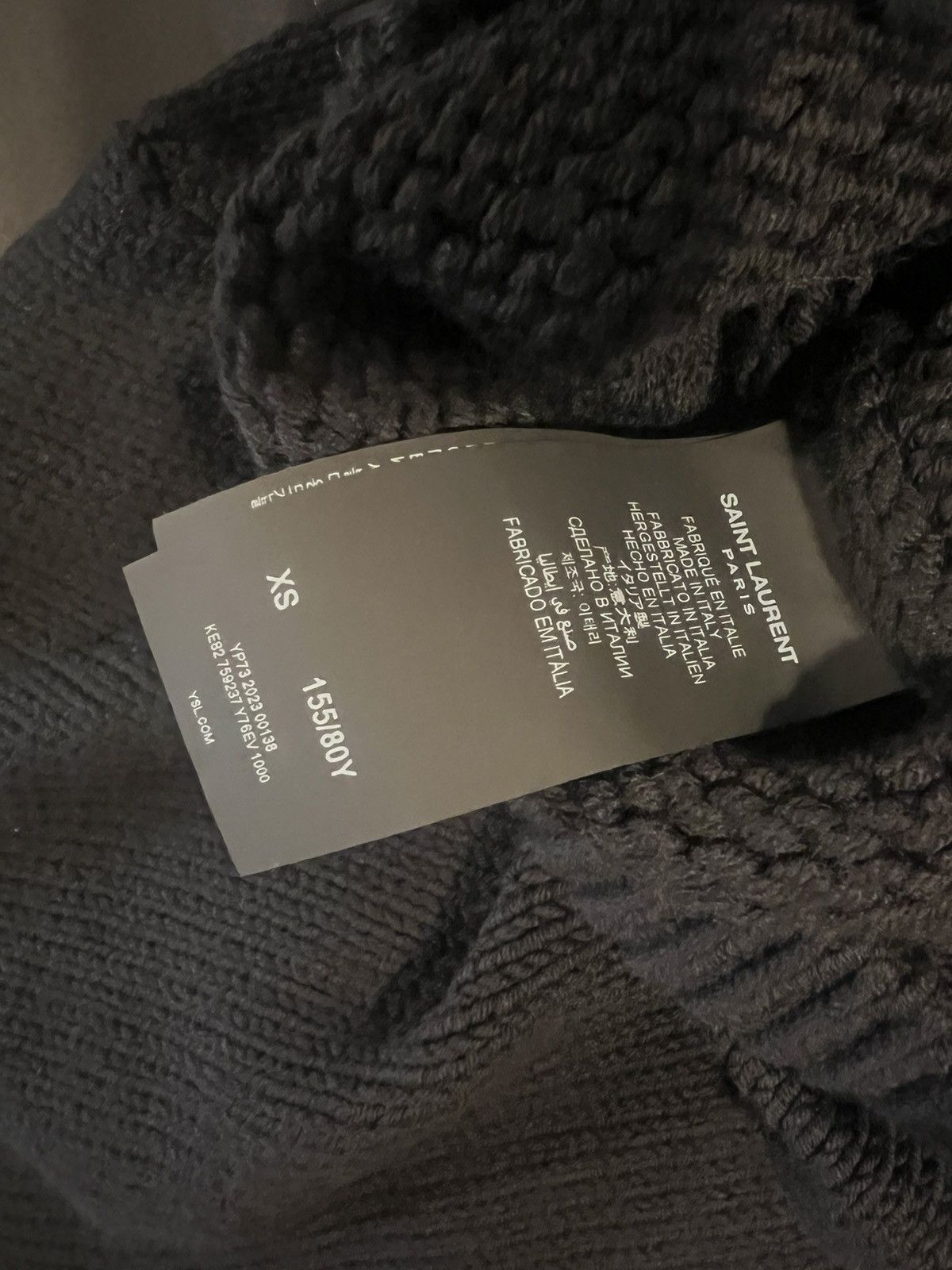 Saint Laurent Paris Saint laurent mens long turtleneck sweater. XS. $5290 Size US XS / EU 42 / 0 - 7 Thumbnail