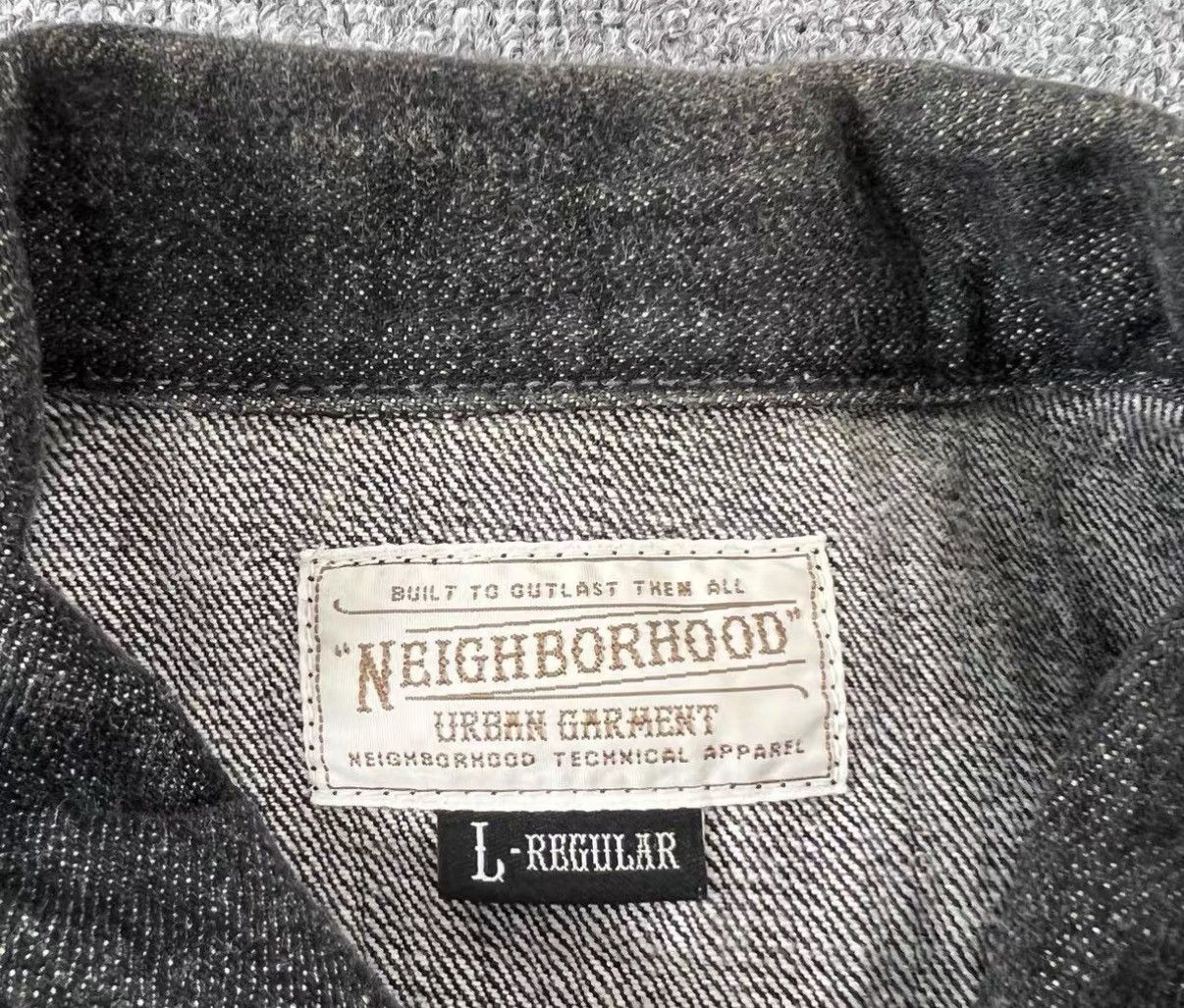 Neighborhood Neighborhood Denim Jacket with Dual Pockets J16 Size US L / EU 52-54 / 3 - 5 Thumbnail
