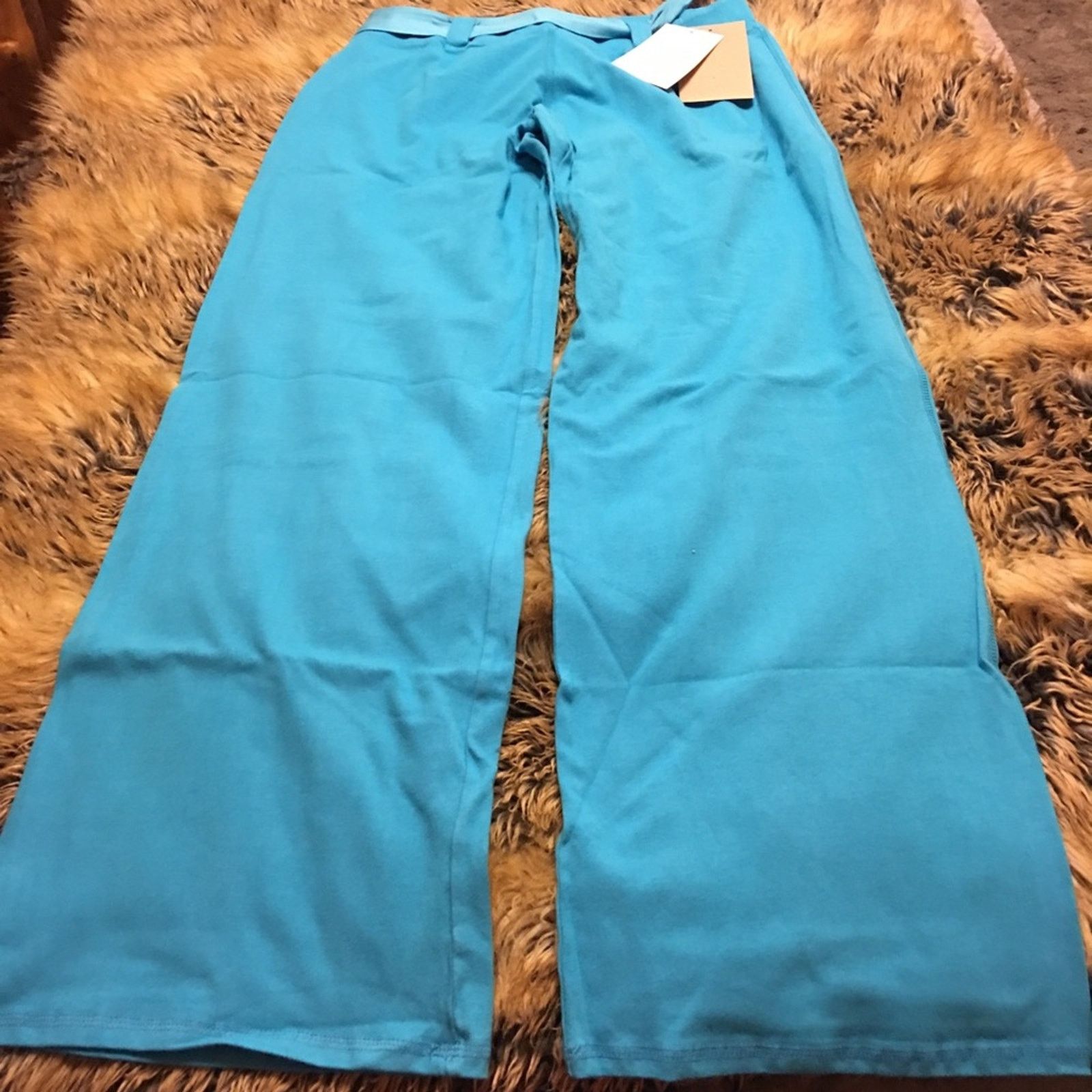 Other Reflex women’s fine activewear blue pants NWT L Size 34" / US 12 / IT 48 - 4 Thumbnail