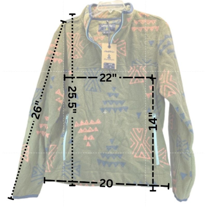 Chubbies Chubbies “Naturalist” 1/4 zip Green Fleece Pullover men sz M Size US M / EU 48-50 / 2 - 2 Thumbnail