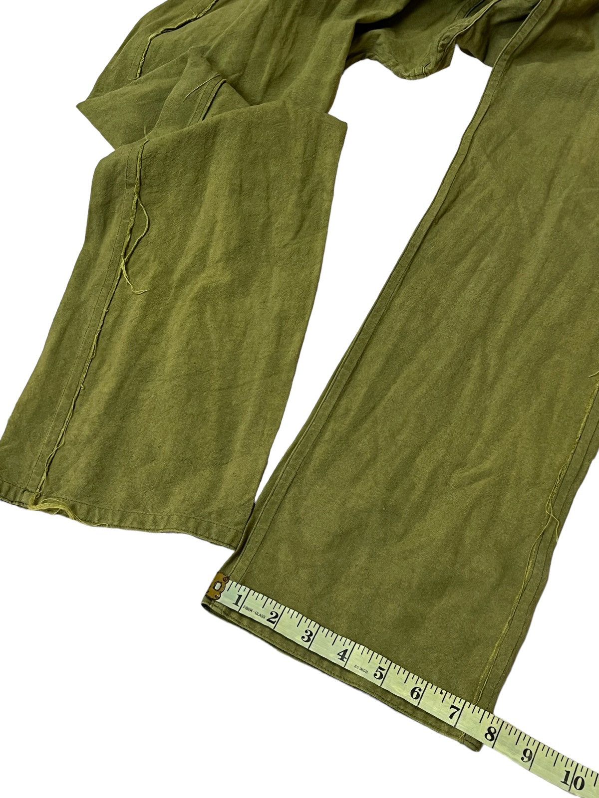 Marc Le Bihan MARC LE BIHAN GREEN OLIVE MADE IN FRANCE PANT Size US 30 / EU 46 - 13 Thumbnail