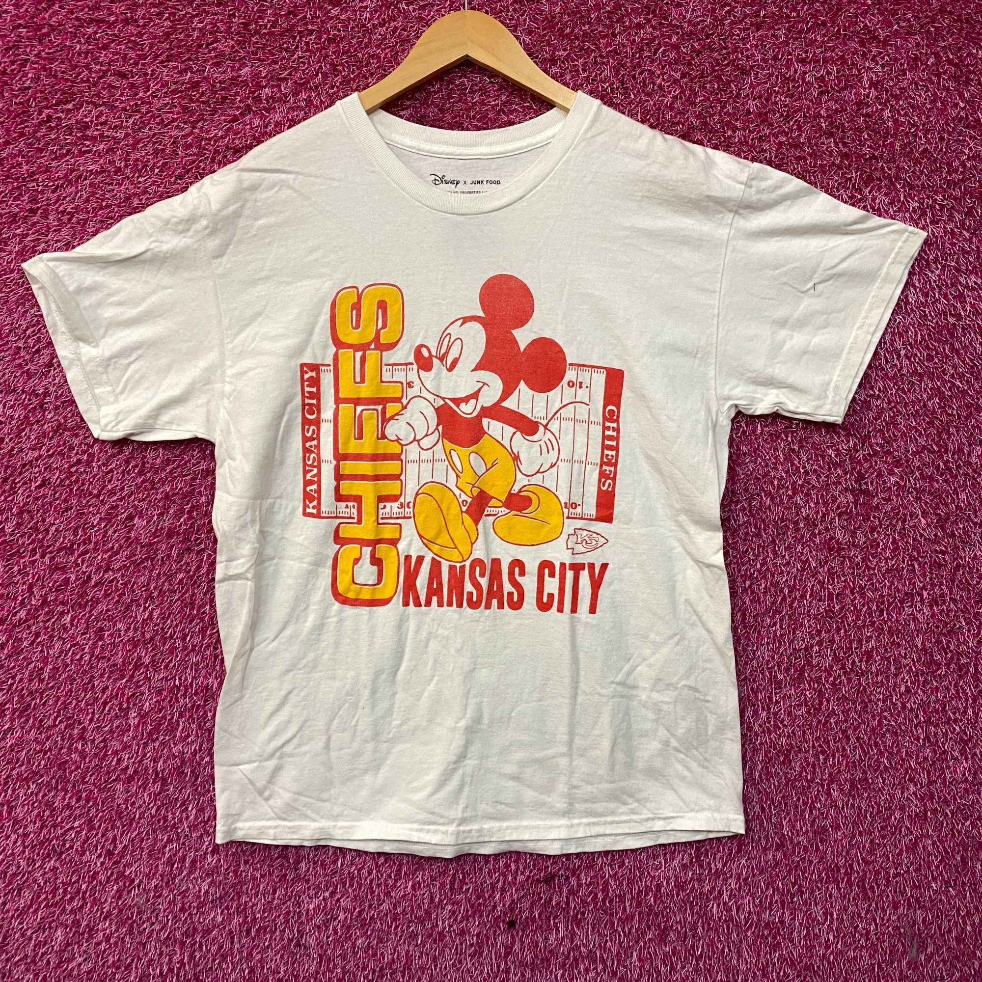 Disney Disney x Junk Food NFL Kansas City Chiefs Mickey Mouse Field Size US M / EU 48-50 / 2 - 1 Thumbnail