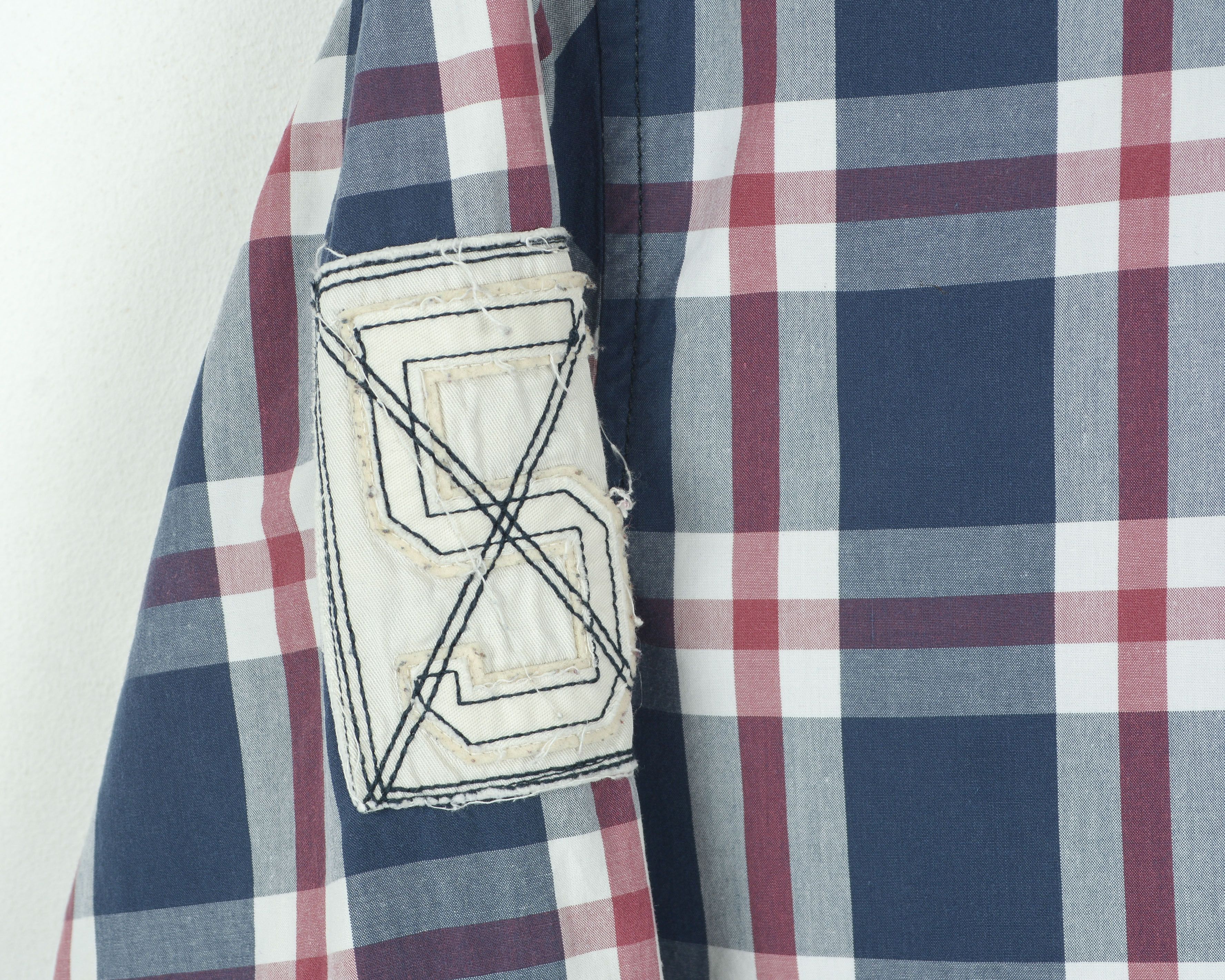 Camp David Button Up Shirt NZ Wellington Rugby Check Plaid Embroidered Size US L / EU 52-54 / 3 - 5 Thumbnail