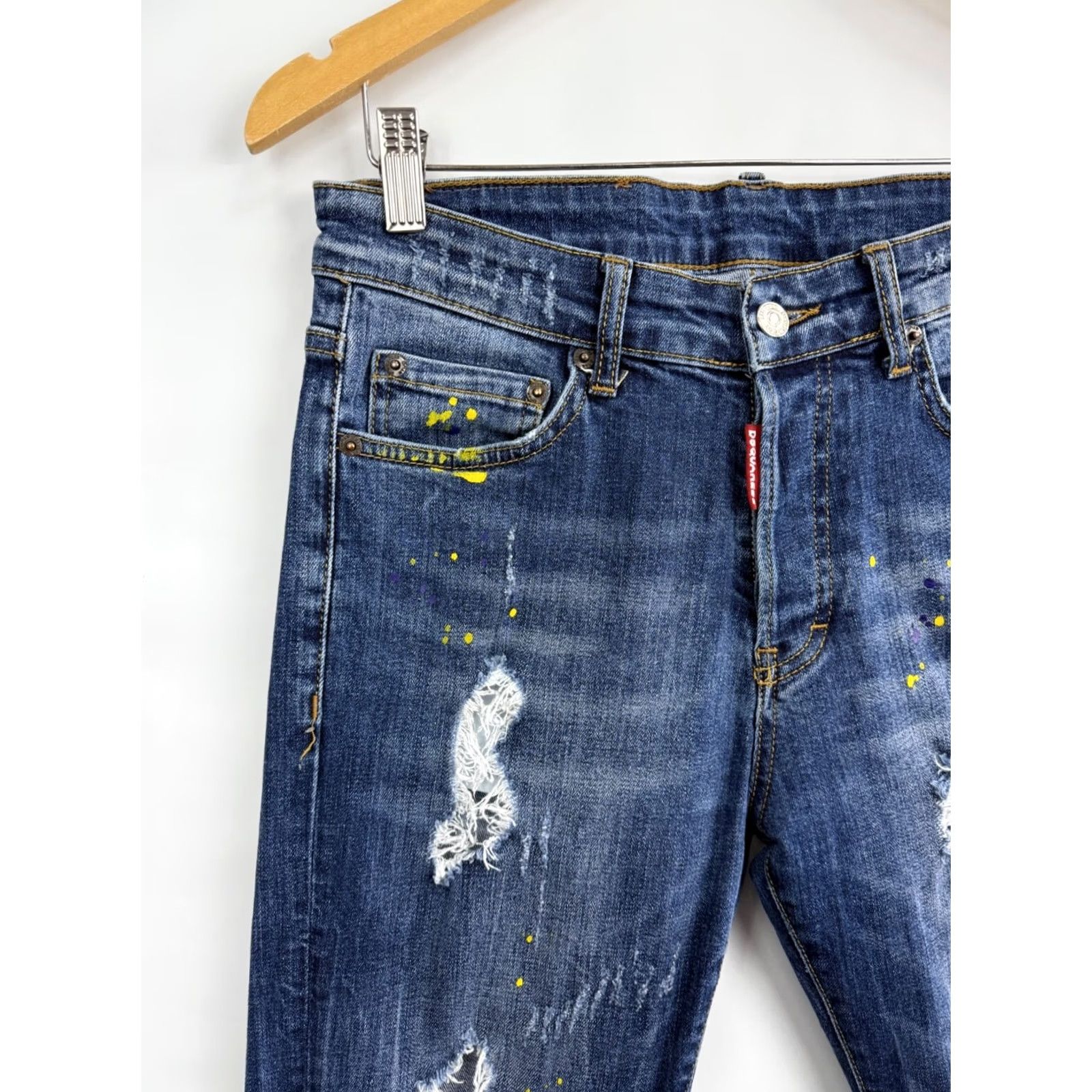 Dsquared2 Dsquared2 Jeans Made In Italy Rare Retro Hype Y2K Size 42 Blue Mens Jeans Size US 42 / EU 58 - 7 Thumbnail