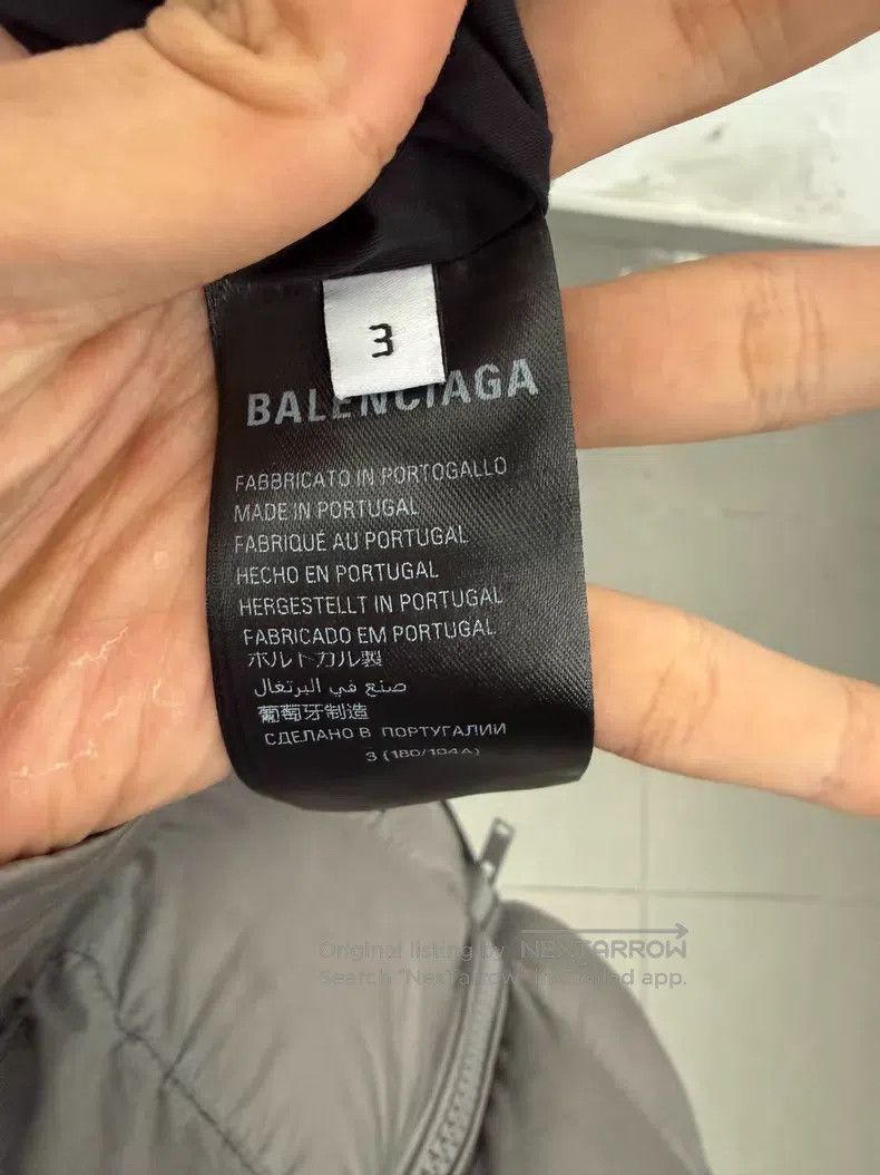 Balenciaga Balenciaga Double Ring Shadow Logo Short Sleeve Size US L / EU 52-54 / 3 - 3 Thumbnail