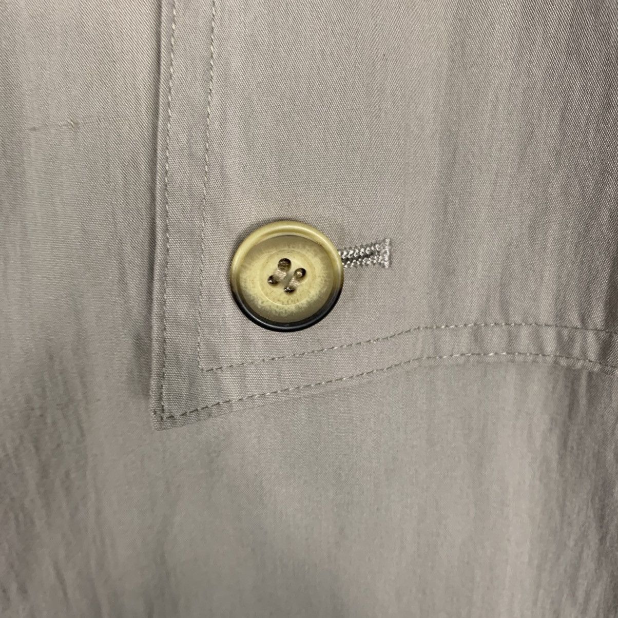 Japanese Brand Japanese Brand Black Duck Double Breasted Overcoat Size L / US 10 / IT 46 - 15 Thumbnail