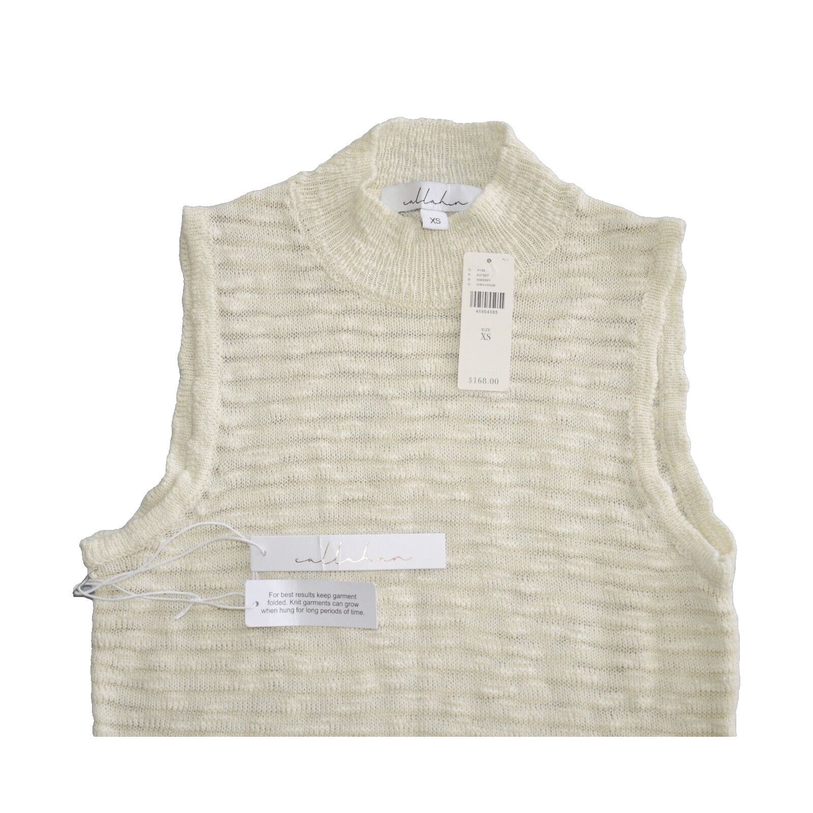 Anthropologie CALLAHAN ANTHROPOLOGIE Linen Knitwear Sweater Dress XS $168 Size XS / US 0-2 / IT 36-38 - 4 Thumbnail