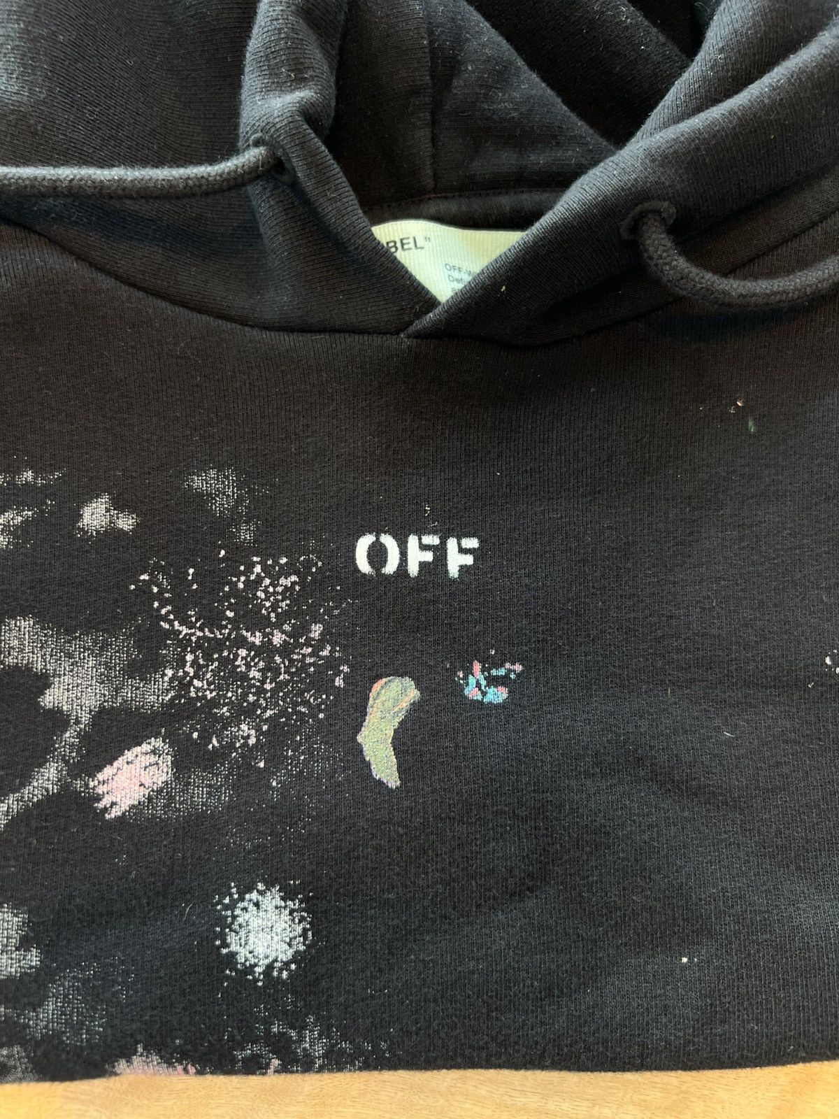 Off-White Off White Galaxy Brushed Graphic Hoodie Size US XS / EU 42 / 0 - 10 Thumbnail