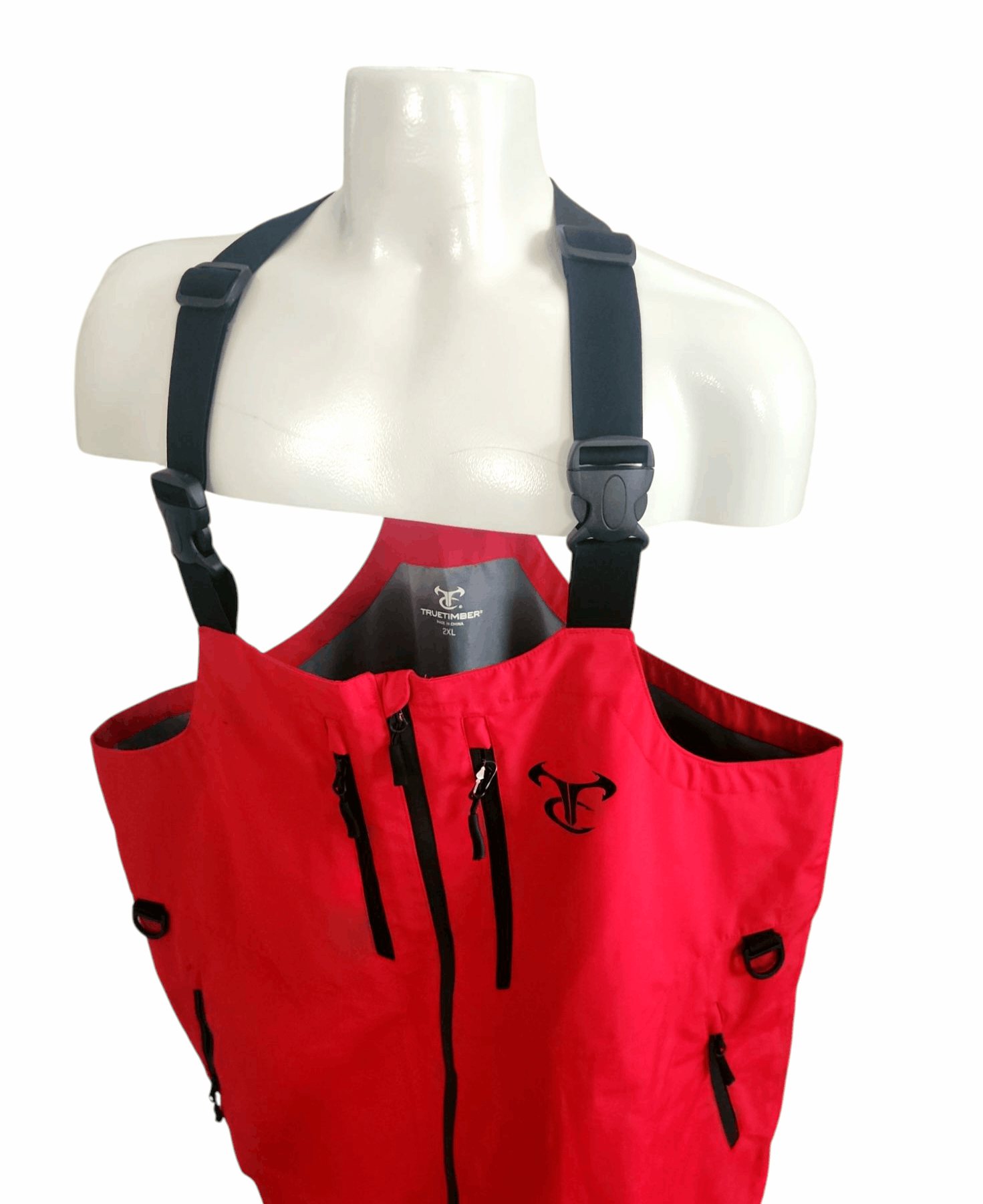 Other WaveTamer Bib Cardinal fishing Overalls waterproof 2XL Size US 40 / EU 56 - 3 Thumbnail