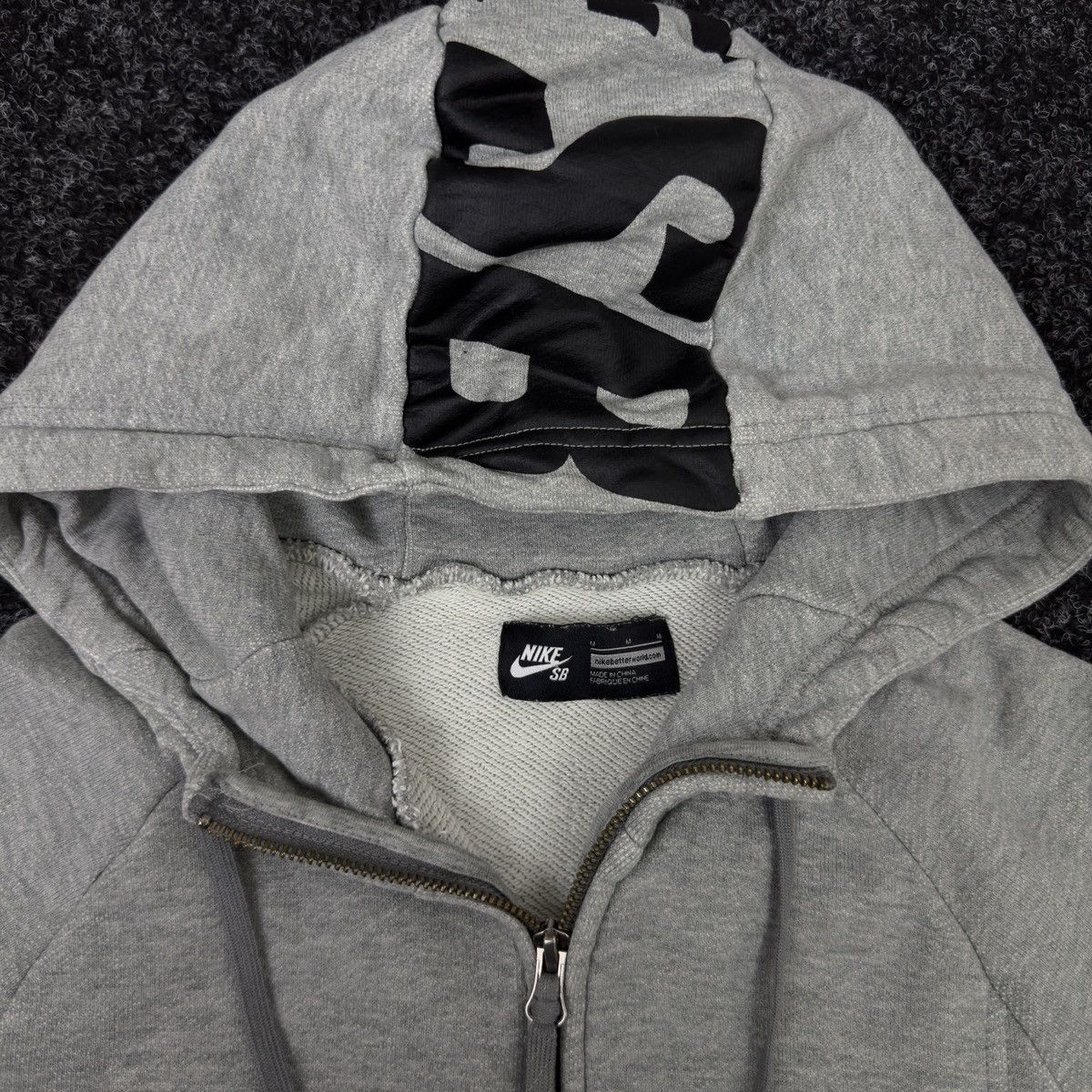 Nike × Vintage Nike Skateboard Vintage Zip Hoodie Y2k Style Size US M / EU 48-50 / 2 - 3 Thumbnail