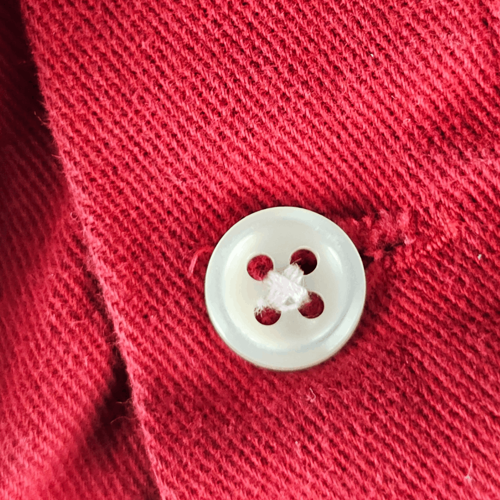 Polo Ralph Lauren Made in Canada 90s PRL Brushed Crimson Twill Shirt L Size US L / EU 52-54 / 3 - 6 Thumbnail