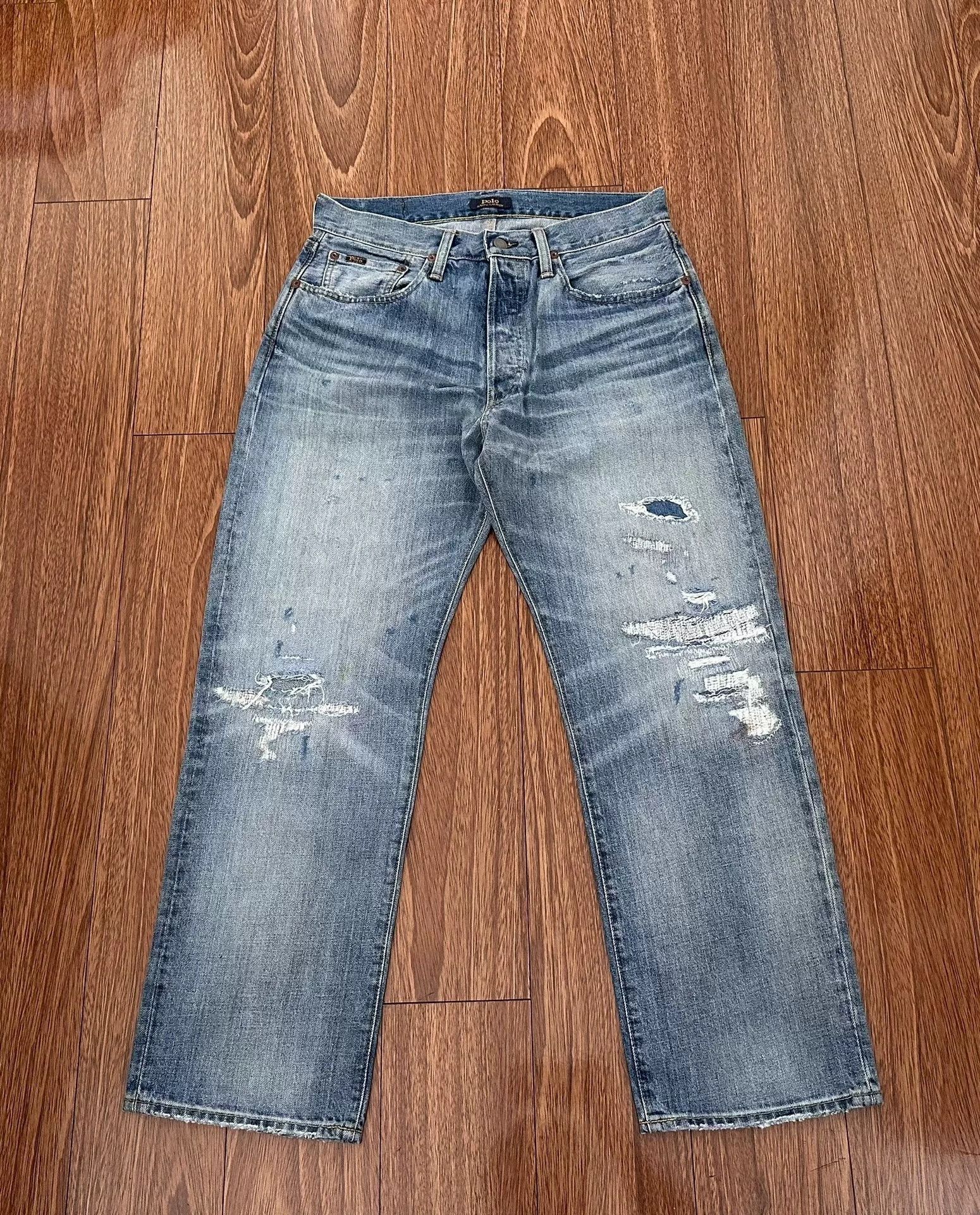 RRL Ralph Lauren Polo Ralph Lauren RRL Vintage Classic Jeans Size US 30 / EU 46 - 1 Thumbnail