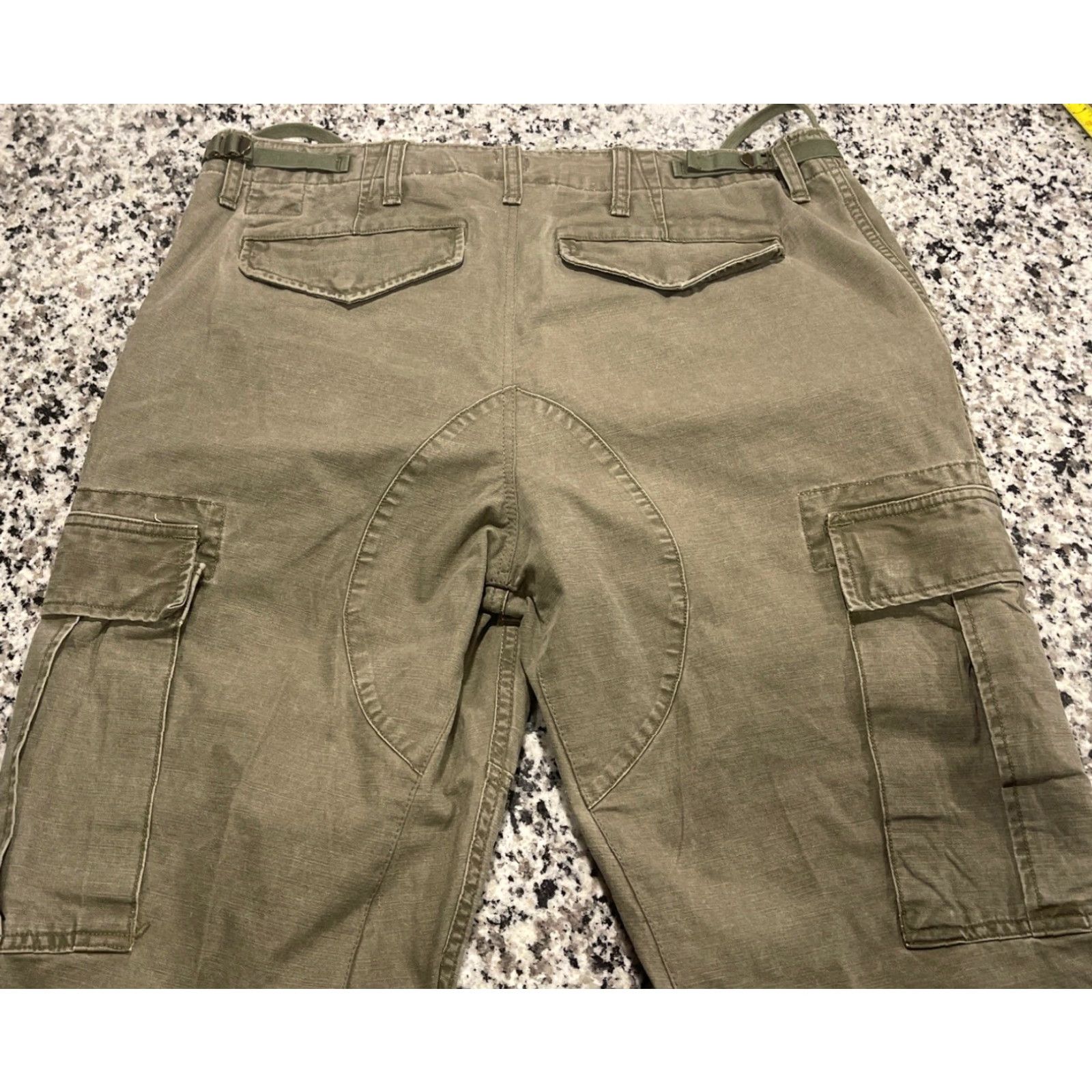 Polo Ralph Lauren Polo Ralph Lauren Trousers Mountain Surplus Army Green 36x28 Cargo Size US M / EU 48-50 / 2 - 4 Thumbnail