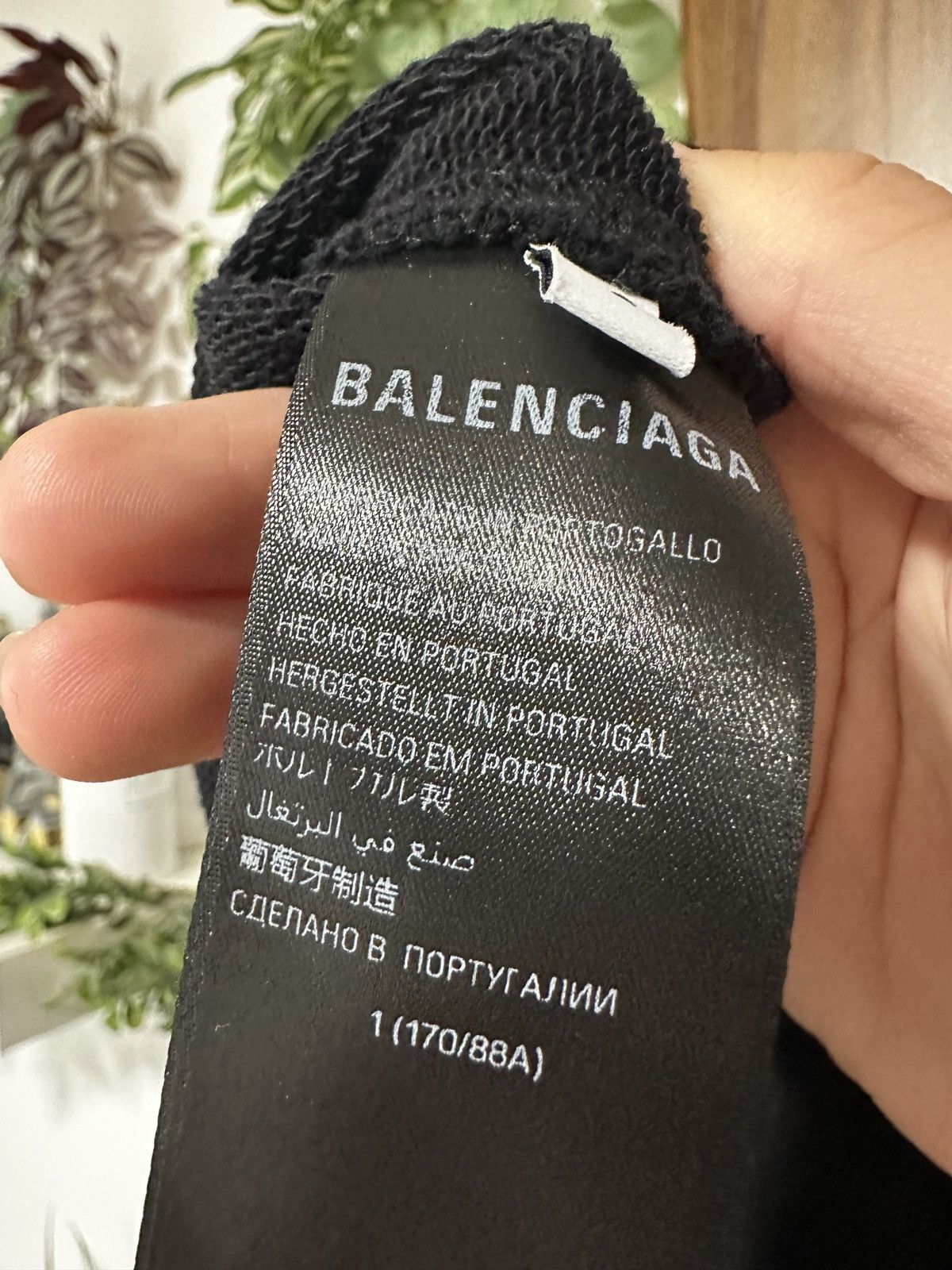 Balenciaga Balenciaga Reverse logo hoodie Size US M / EU 48-50 / 2 - 7 Thumbnail
