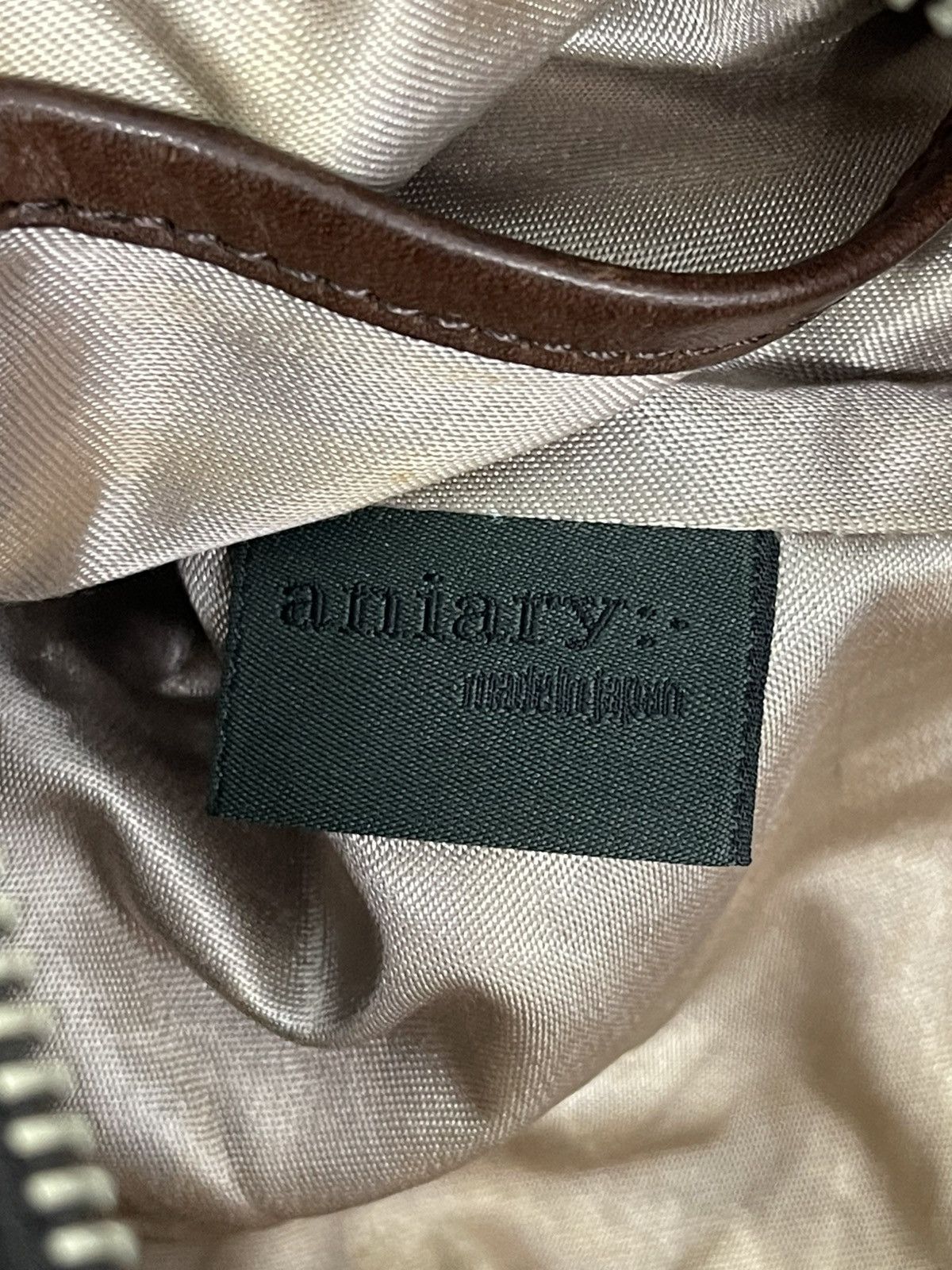 Genuine Leather Full Leather Aniary Japan Dark Green Cross Body Bag 1🟩6 Size ONE SIZE - 25 Thumbnail