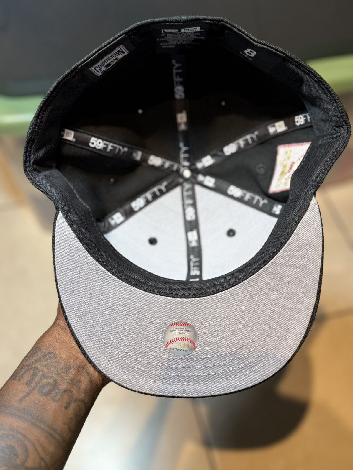 Hat Club × MyFitteds × New Era Size 8 "RED ENVELOPE" CHICAGO CUBS FITTED HAT Size ONE SIZE - 5 Thumbnail
