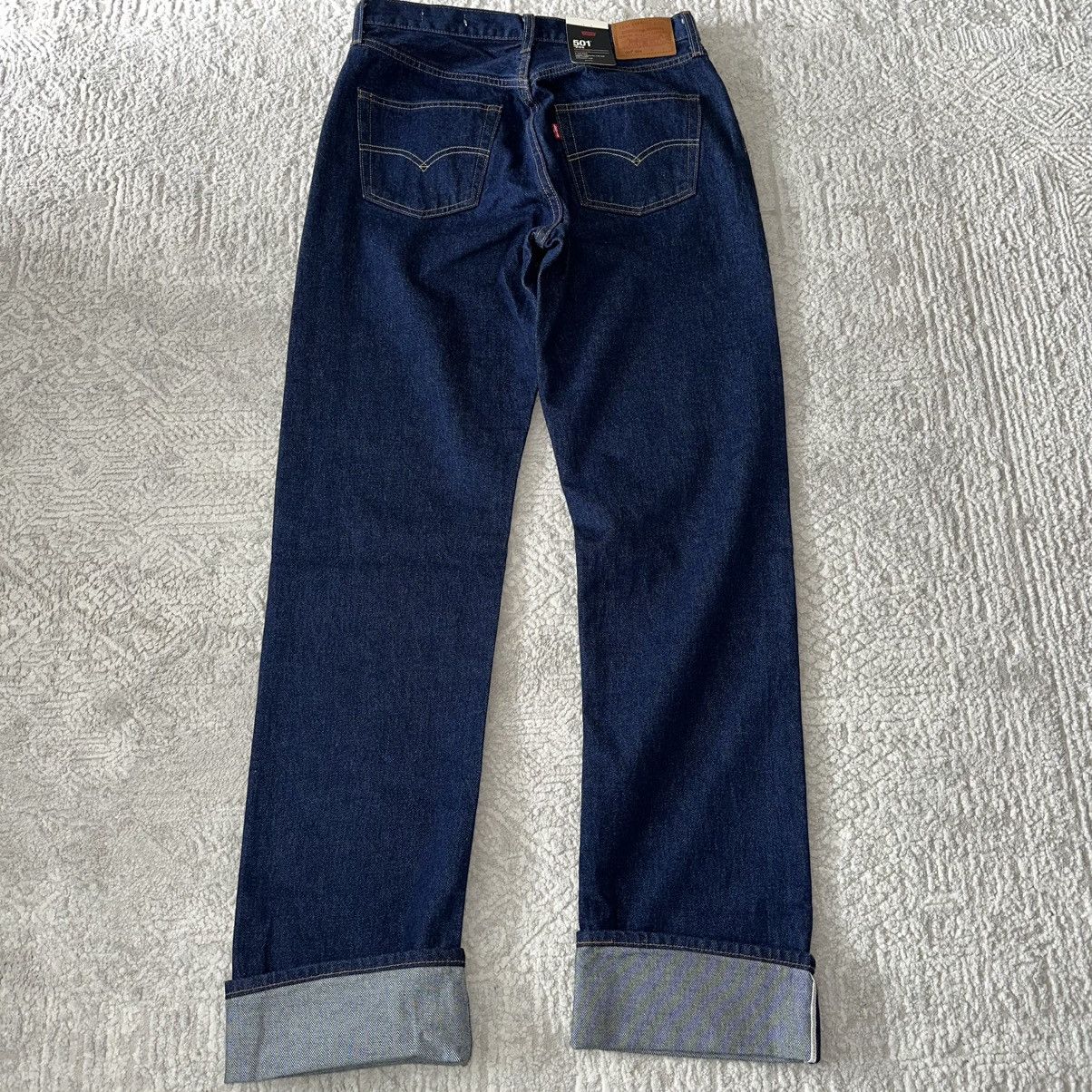 Levi's Levis Big E Selvedge 90s 501 Denim Size US 31 - 2 Thumbnail
