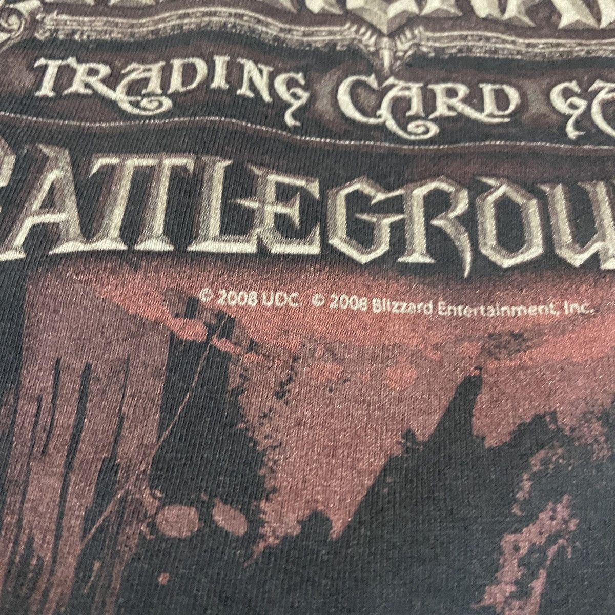 Vintage 2008 World Of Warcraft Card Game Promo Tee Size US L / EU 52-54 / 3 - 9 Thumbnail