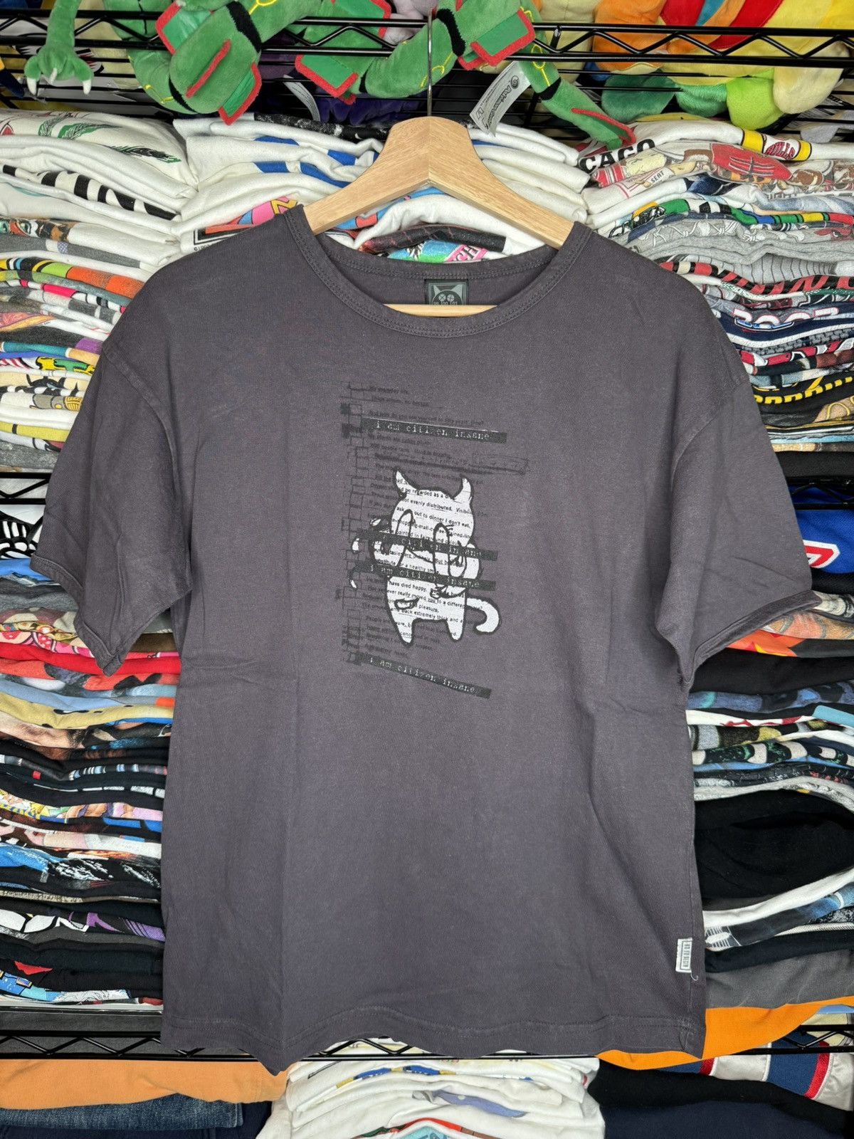 Vintage 2000s Radiohead W.A.S.T.E I Am Citizen Insane Large