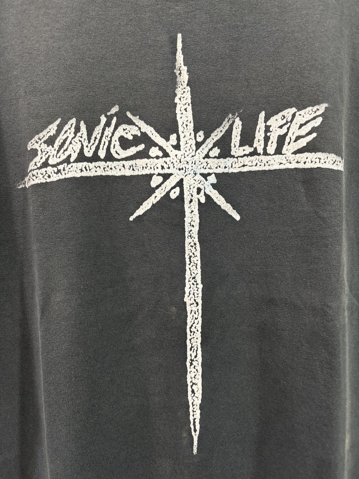 Band Tees Sonic Youth 00's Life SST Records Vintage Band T-Shirt Size US M / EU 48-50 / 2 - 2 Thumbnail