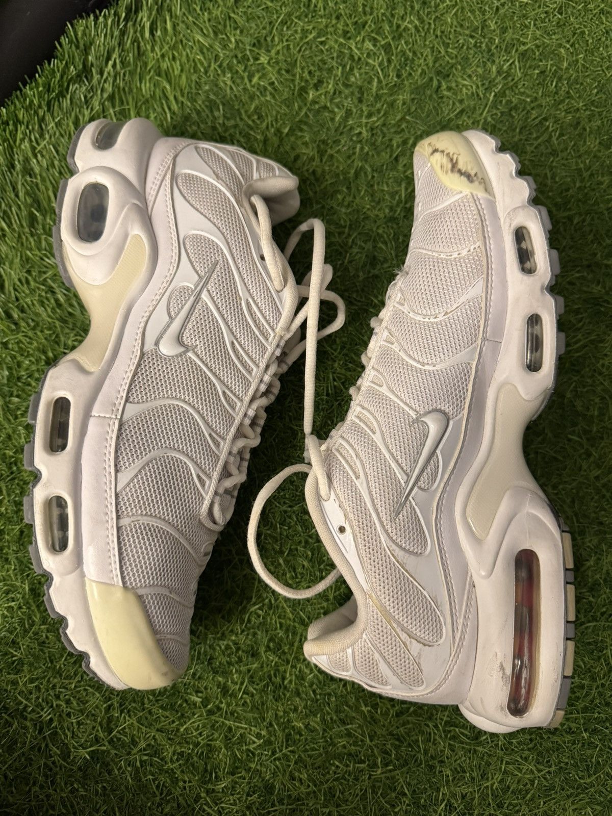 Nike Nike Air Max Plus Sneakers - White Size US 9 / EU 42 - 1 Thumbnail