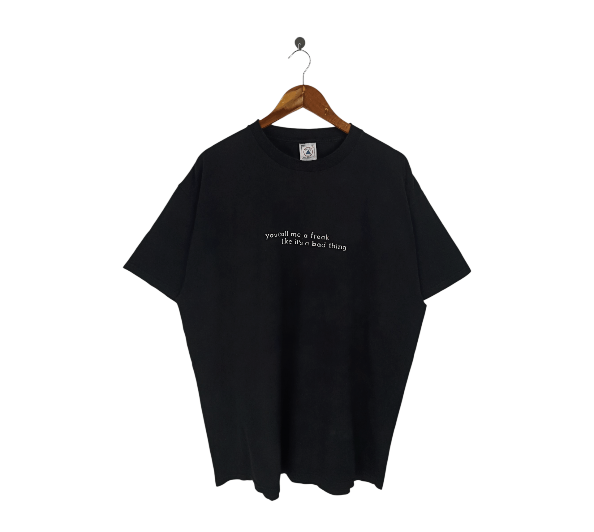 Vintage VINTAGE 90'S YOU CALL ME A FREAK TEE HUMOR FUNNY T VERY RARE Size US XL / EU 56 / 4 - 1 Thumbnail