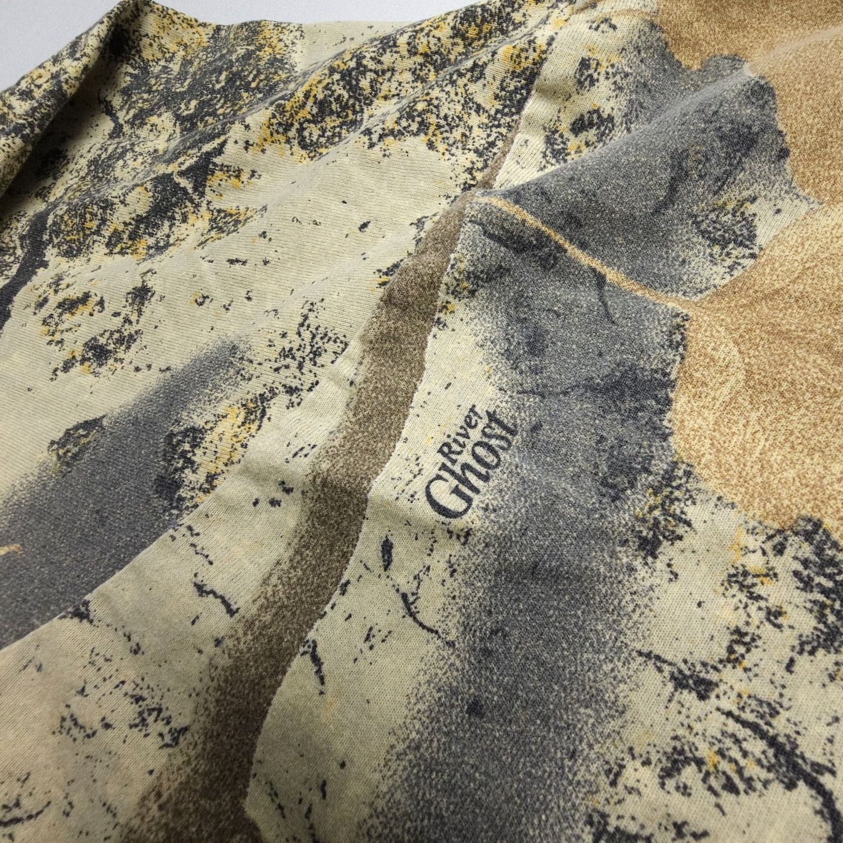 Vintage VINTAGE Ghost Camo Shirt Mens XL MTNT Montana Camouflage Long Sleeve Crewneck USA Made River Ghost Hunting Shirt Size US XL / EU 56 / 4 - 6 Thumbnail