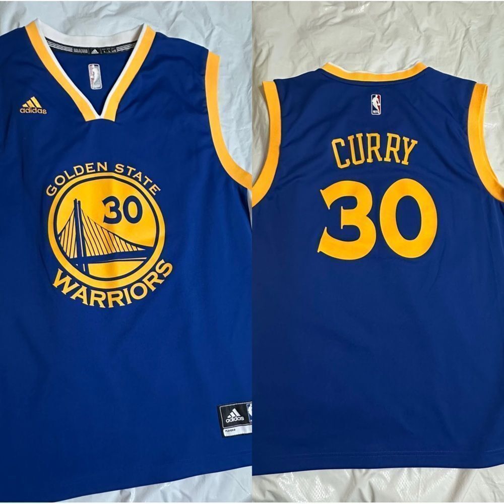 Adidas Steph Curry #30 Golden State Warriors Adidas NBA Basketball Size US L / EU 52-54 / 3 - 1 Thumbnail
