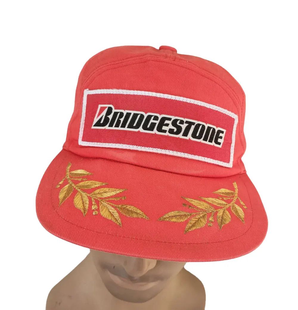 Japanese Brand Vintage Bridgestone Hat Size ONE SIZE - 1 Thumbnail