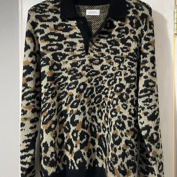 Saturdays NYC Saturday’s New York City Mohair Polo Sweater Size US L / EU 52-54 / 3 - 1 Thumbnail