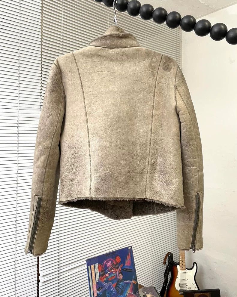 Helmut Lang HELMUT LANG Muhlenport leather coat Size S / US 4 / IT 40 - 4 Thumbnail