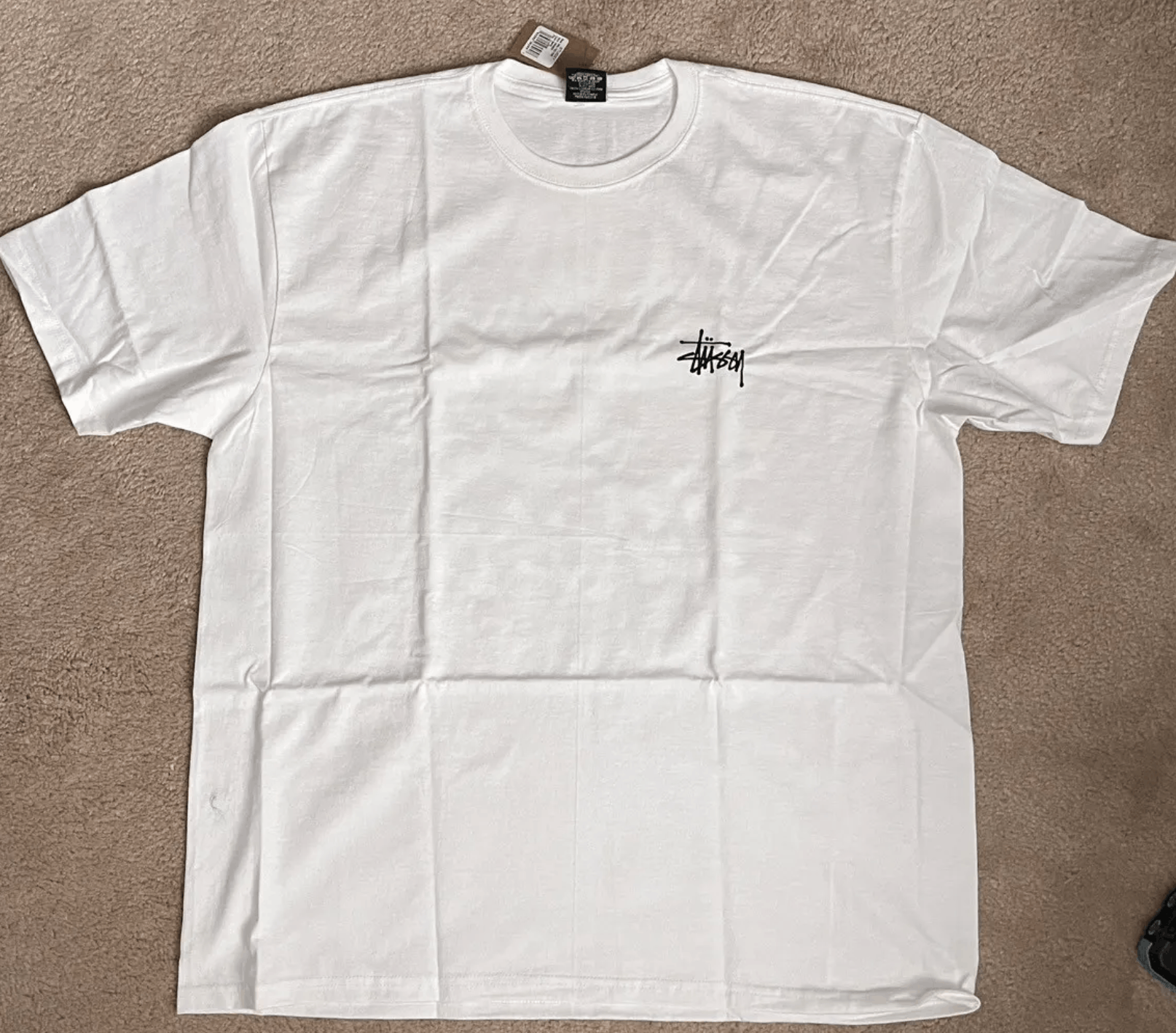 Stussy Stussy melted tee white Size US XL / EU 56 / 4 - 2 Thumbnail