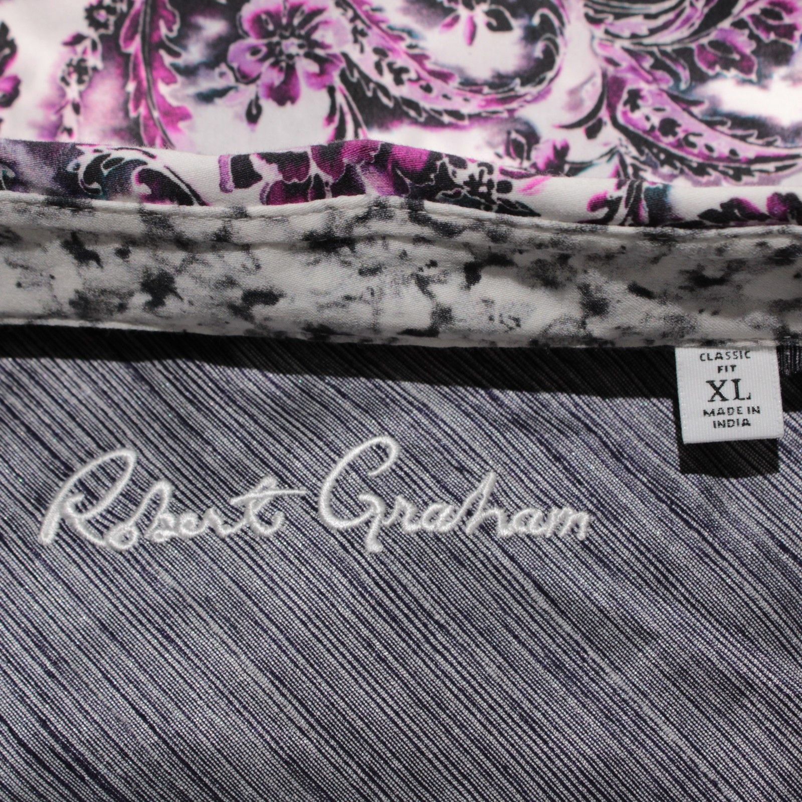 Robert Graham Robert Graham New with tags Shirt Size XL US In Purple Size US XL / EU 56 / 4 - 3 Thumbnail